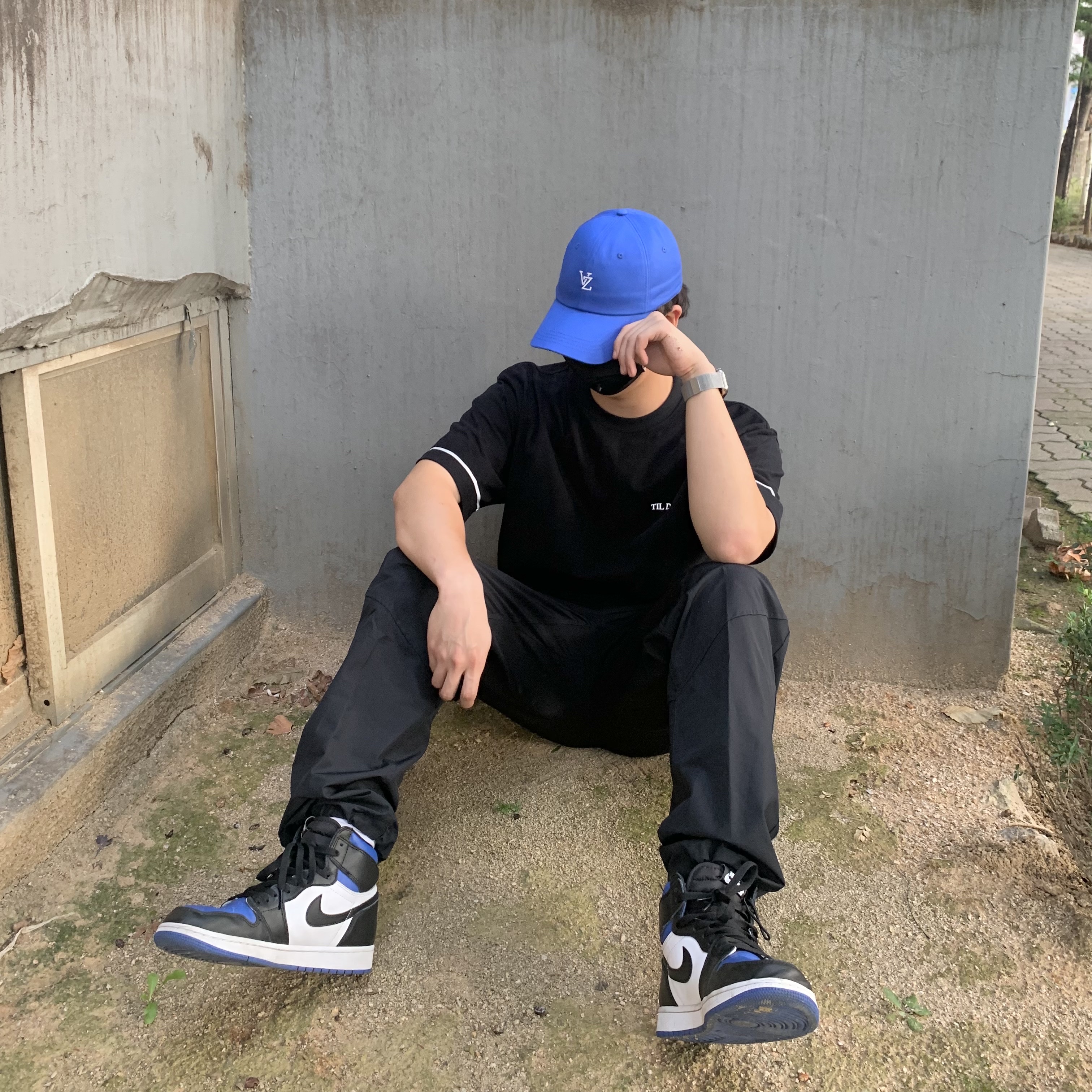 Jordan 1 Retro High OG Royal Toe 착용 스타일