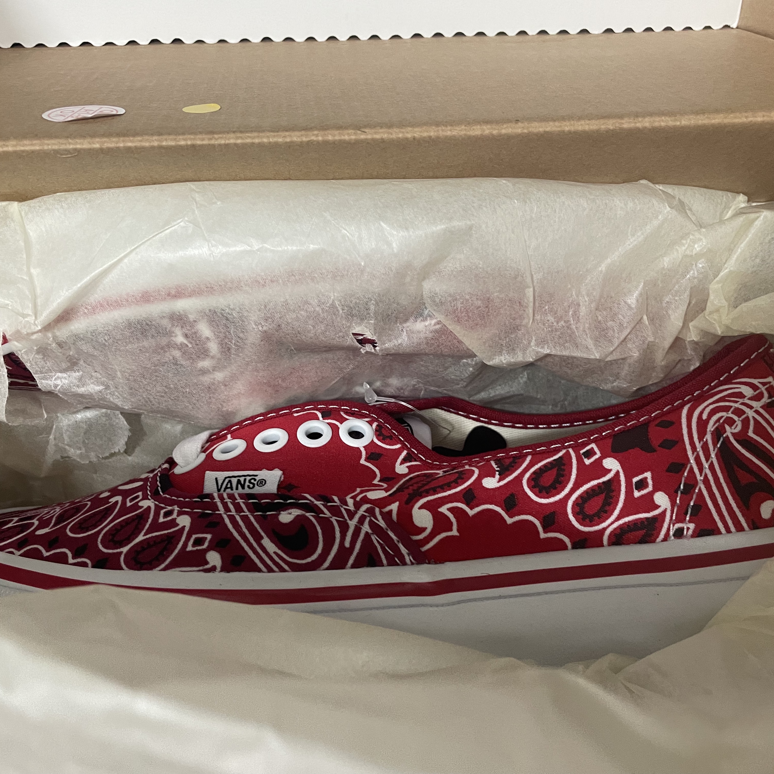 Vans Vault x Bedwin & The Heartbreakers OG Authentic LX Multi-Color-Red 착용 스타일