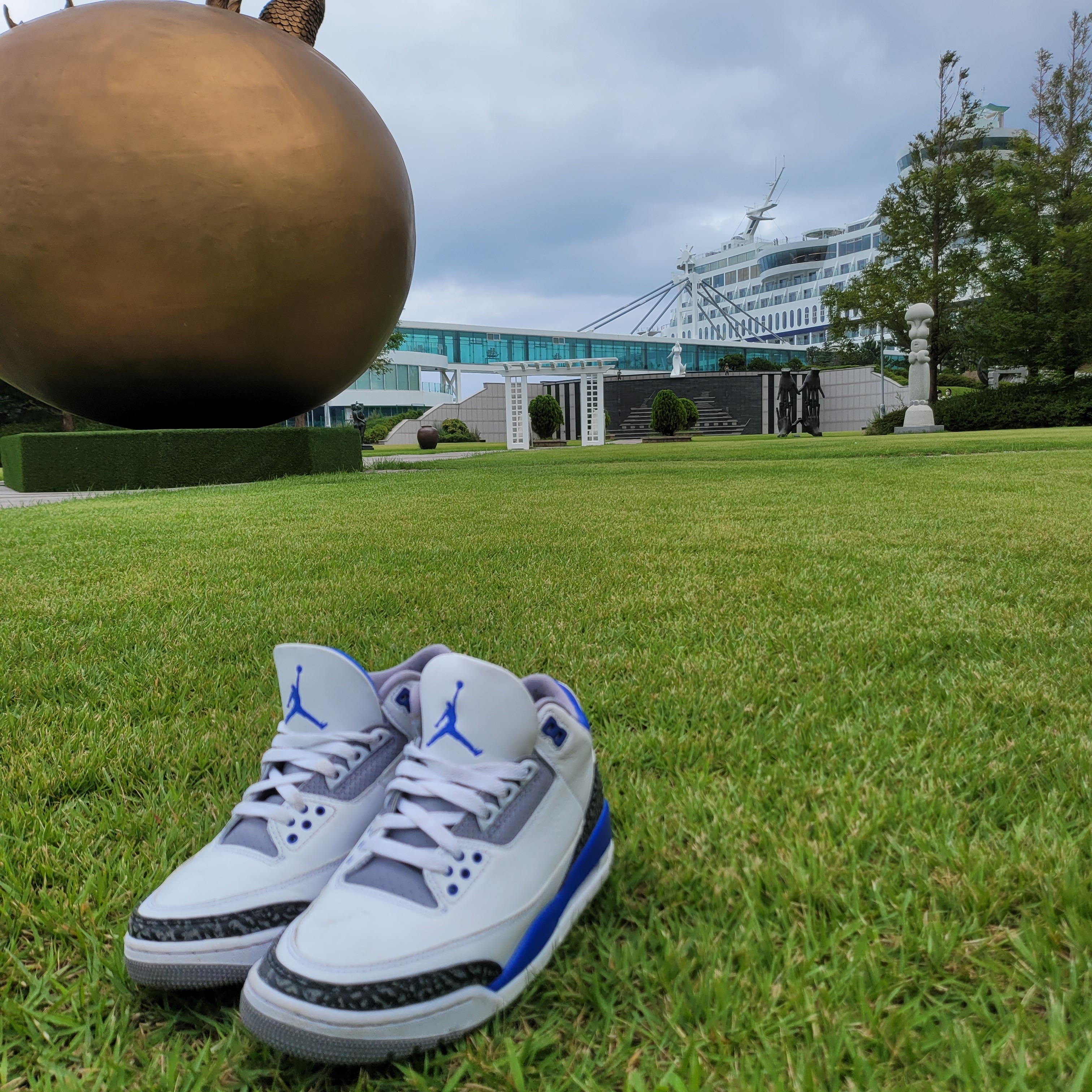 Jordan 3 Retro Racer Blue 착용 스타일
