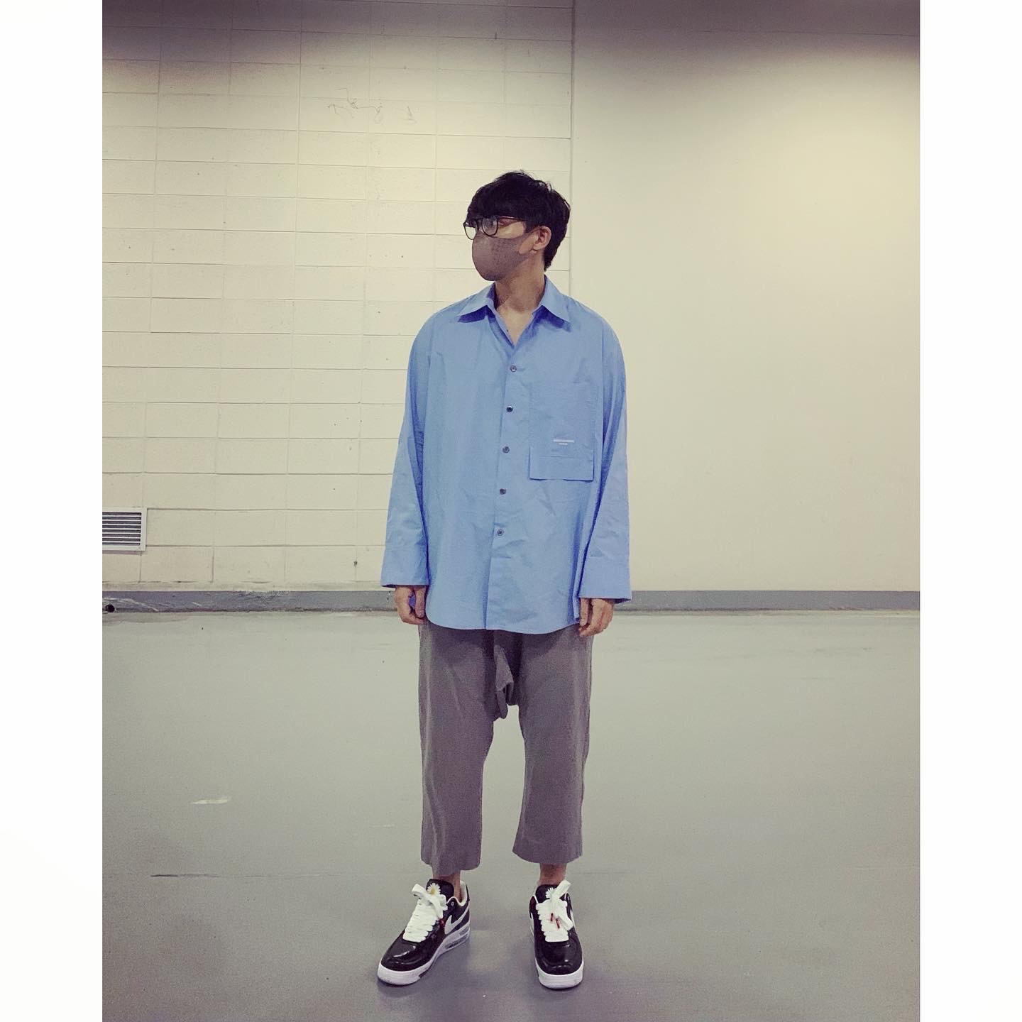 Nike x Peaceminusone Air Force 1 Low Para-Noise 착용 스타일