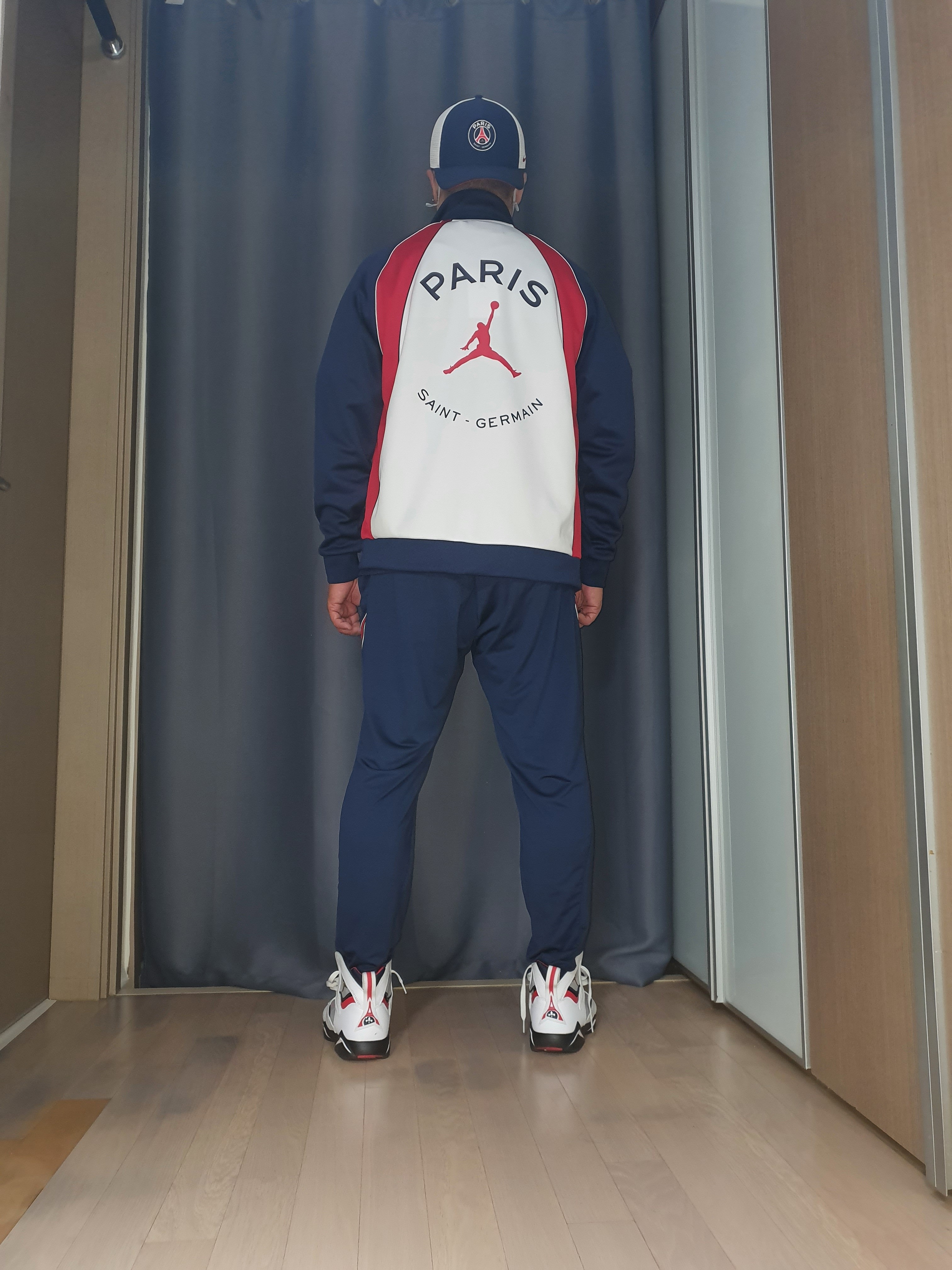 Jordan 7 x Paris Saint-Germain Retro 착용 스타일 - 2
