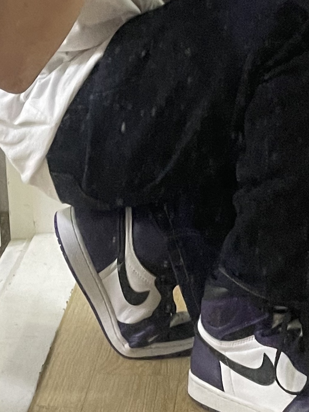 Jordan 1 Retro High OG Court Purple 2020 착용 스타일 - 2