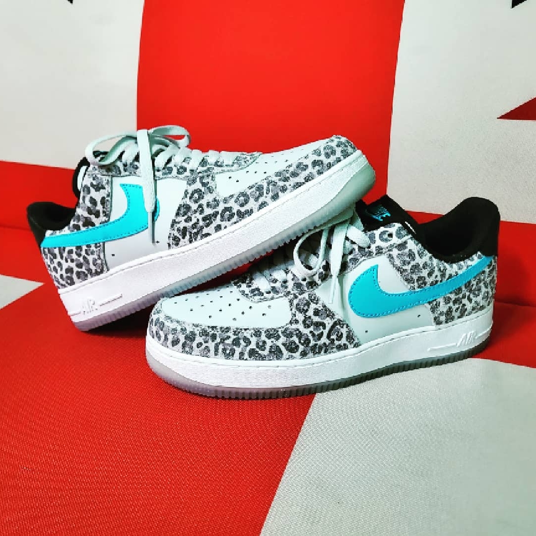Nike Air Force 1 '07 PRM Pure Platinum 착용 스타일 - 1