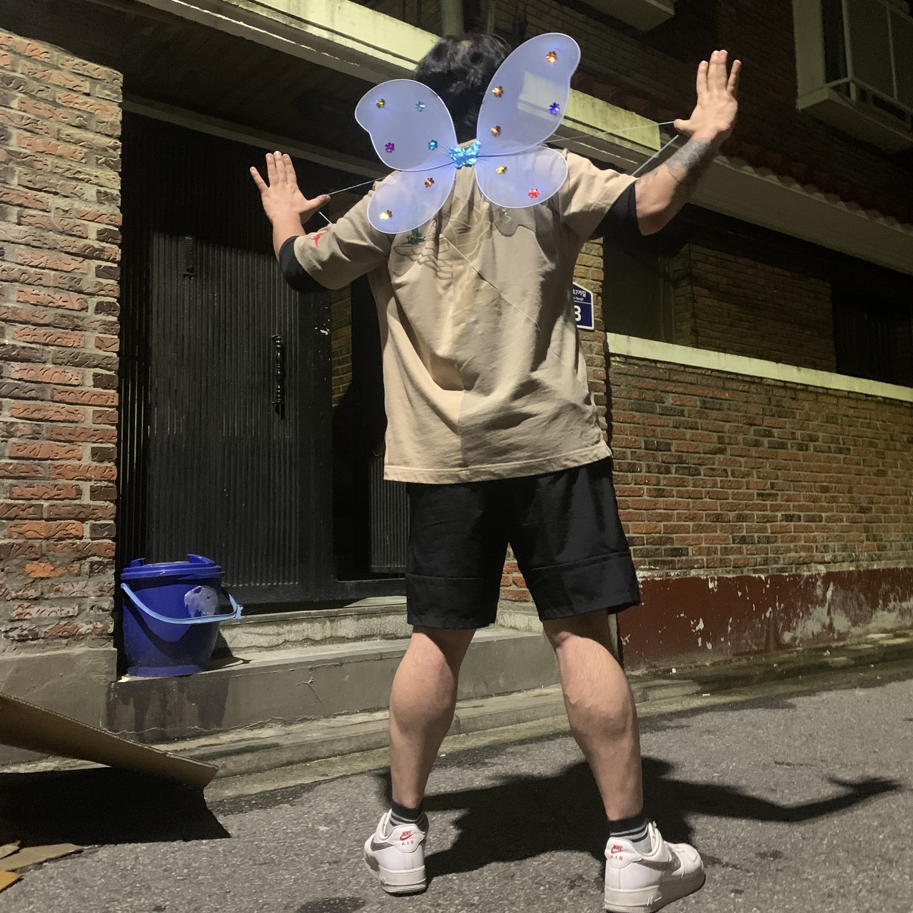 Jordan x Travis Scott S/S Top - Asia 착용 스타일
