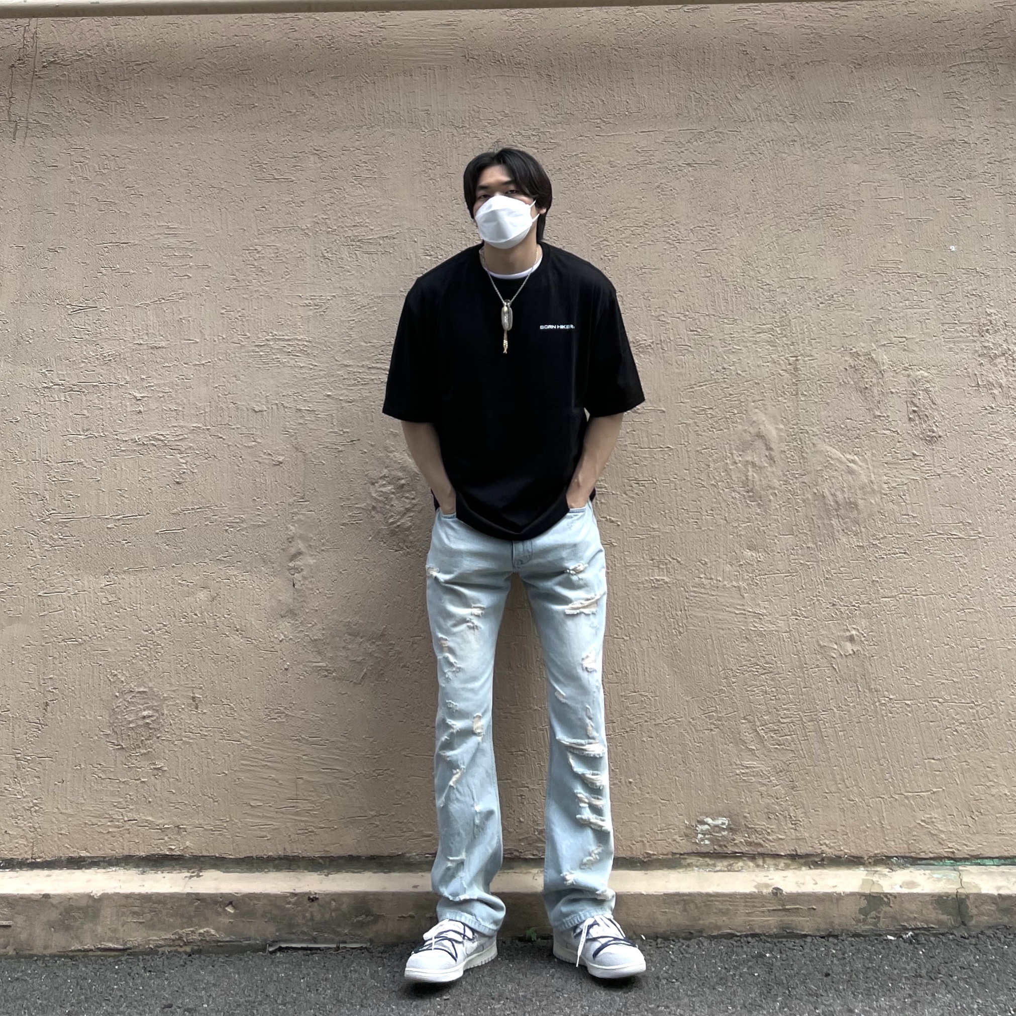 Nike x Off-White Dunk Low The 50 - Lot 18 착용 스타일