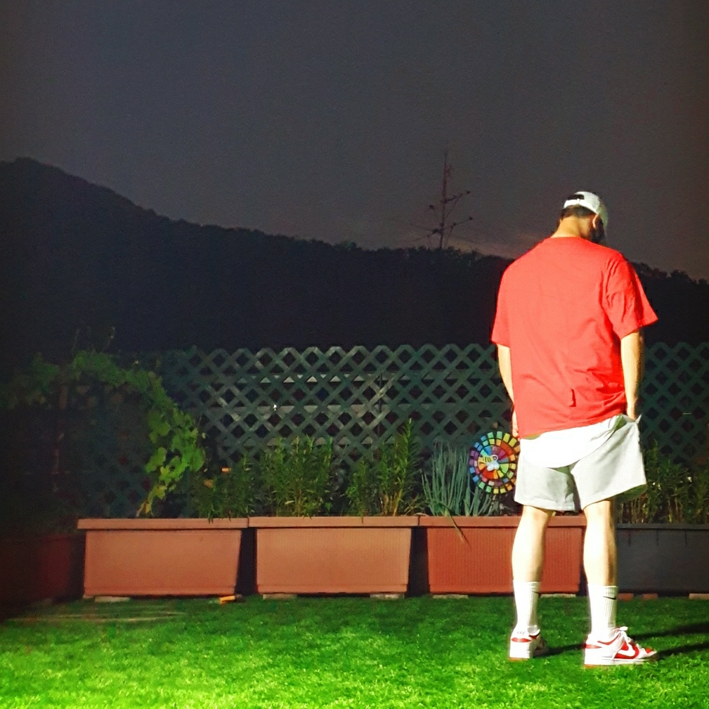 Nike Dunk Low Retro Championship Red 착용 스타일 - 3