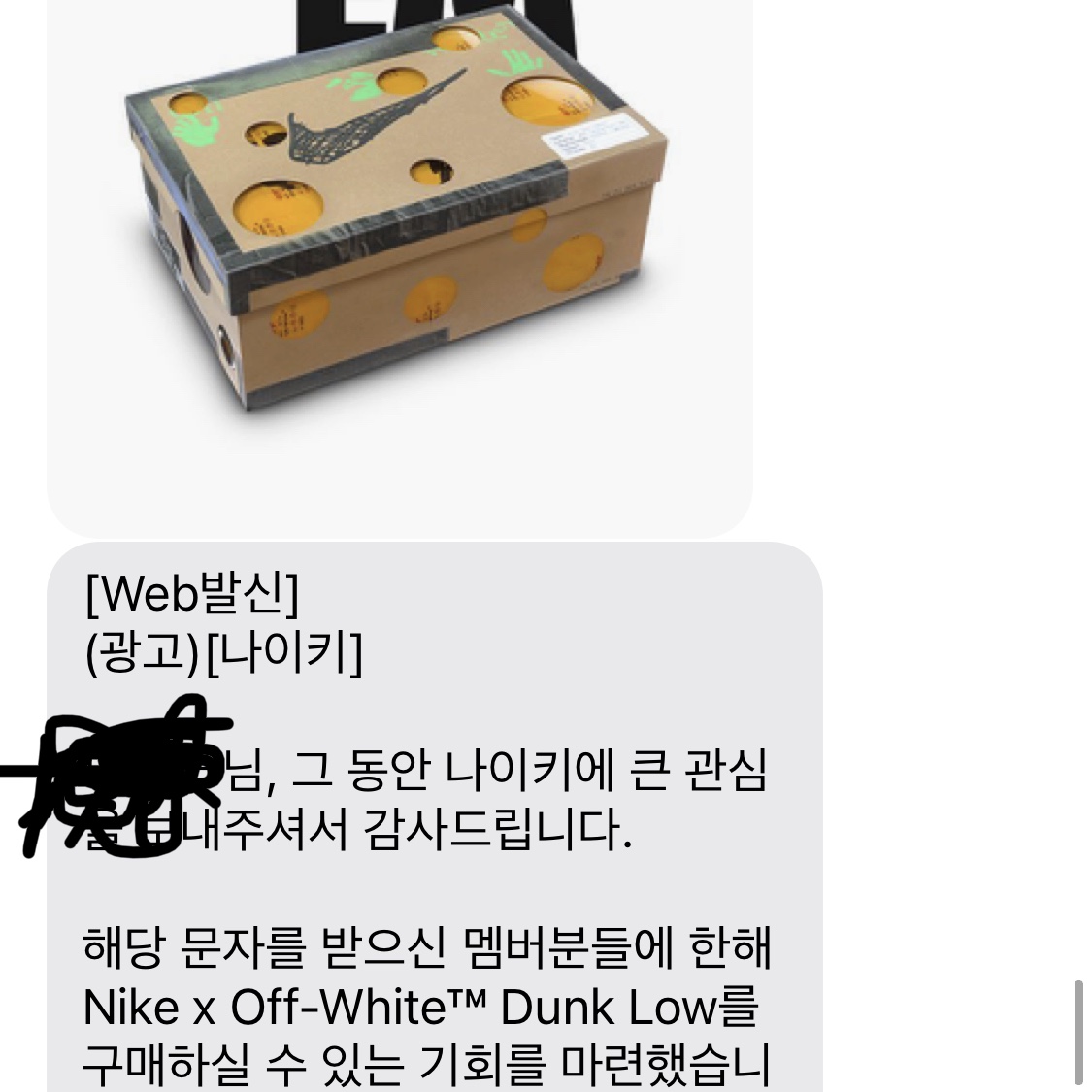 Nike x Off-White Dunk Low The 50 - Lot 18, Nike Dunk Low SE Seoul 착용 스타일 - 1