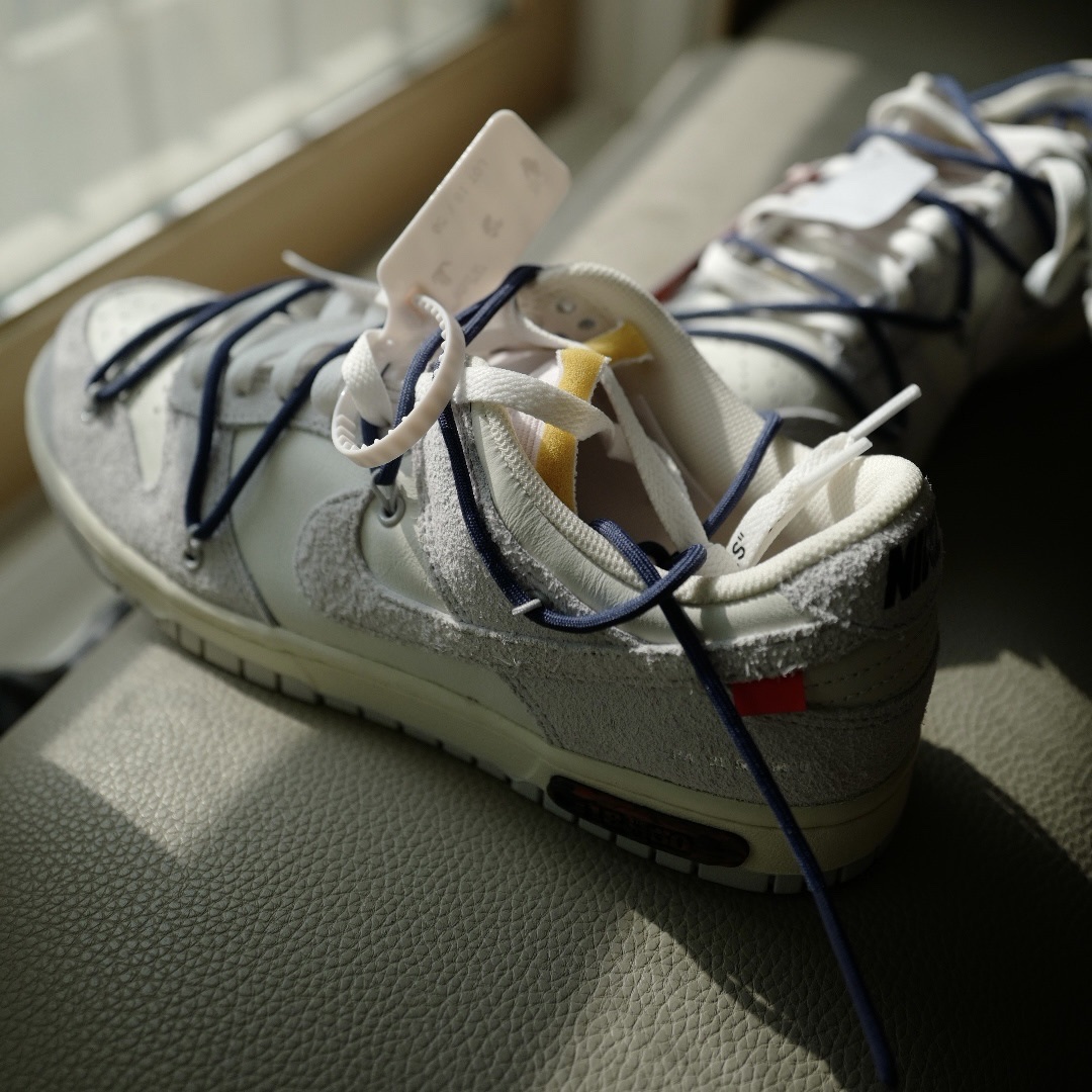 Nike x Off-White Dunk Low The 50 - Lot 18 착용 스타일 - 2
