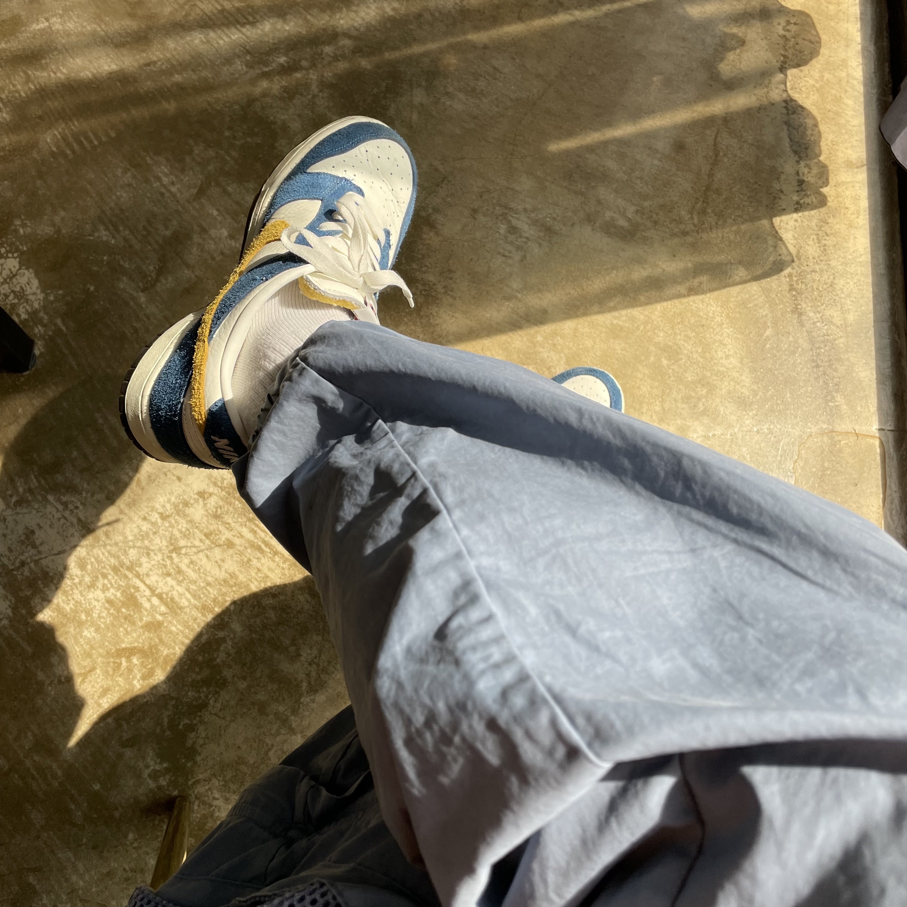 Supreme Mesh Pocket Belted Cargo Pants Slate - 21SS, Nike x Kasina Dunk Low 80's Bus 착용 스타일 - 3