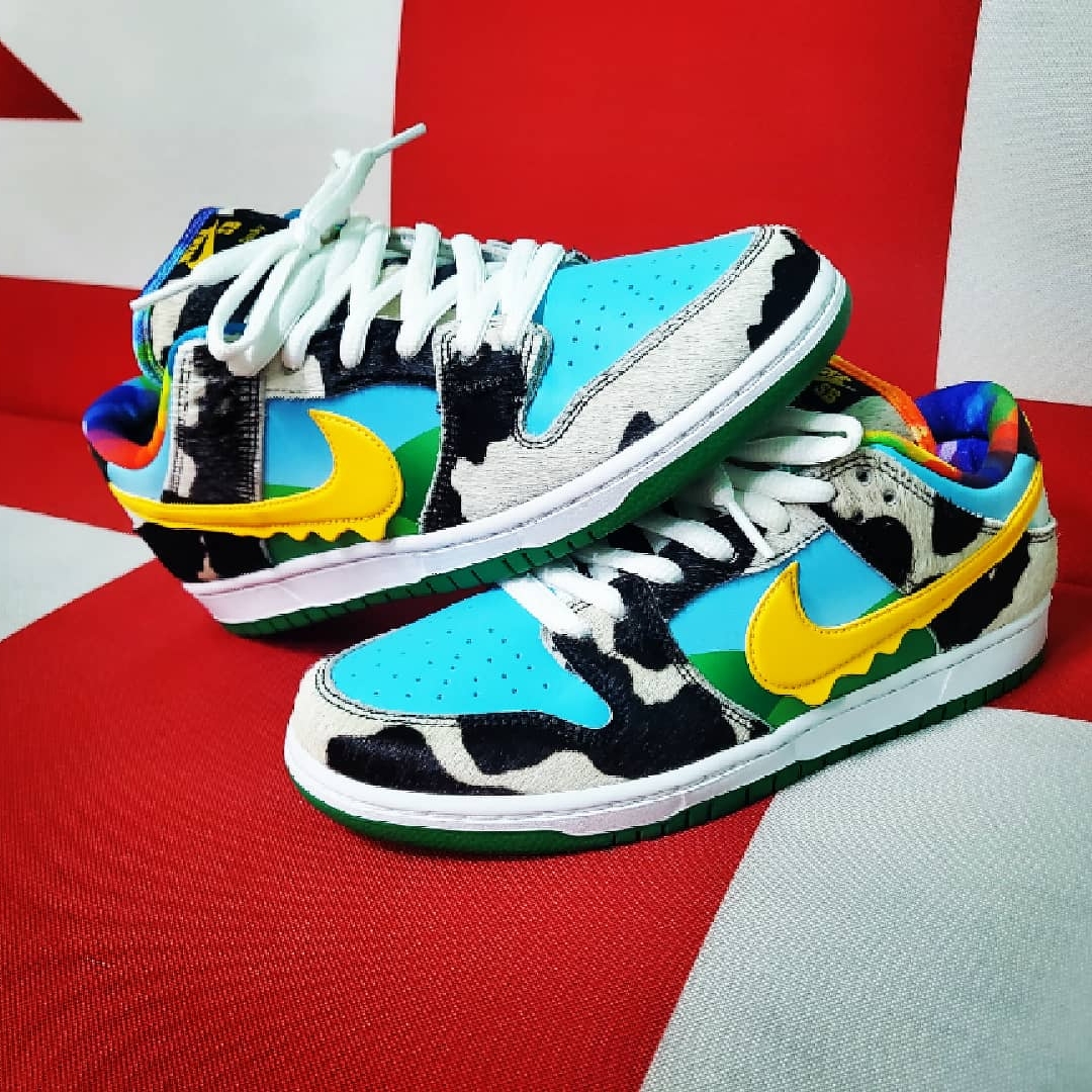 Nike x Ben & Jerry's SB Dunk Low Chunky Dunky 착용 스타일 - 1