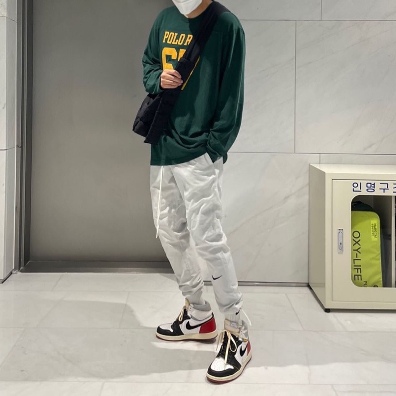 Jordan 1 x Union Retro High Black Toe 착용 스타일