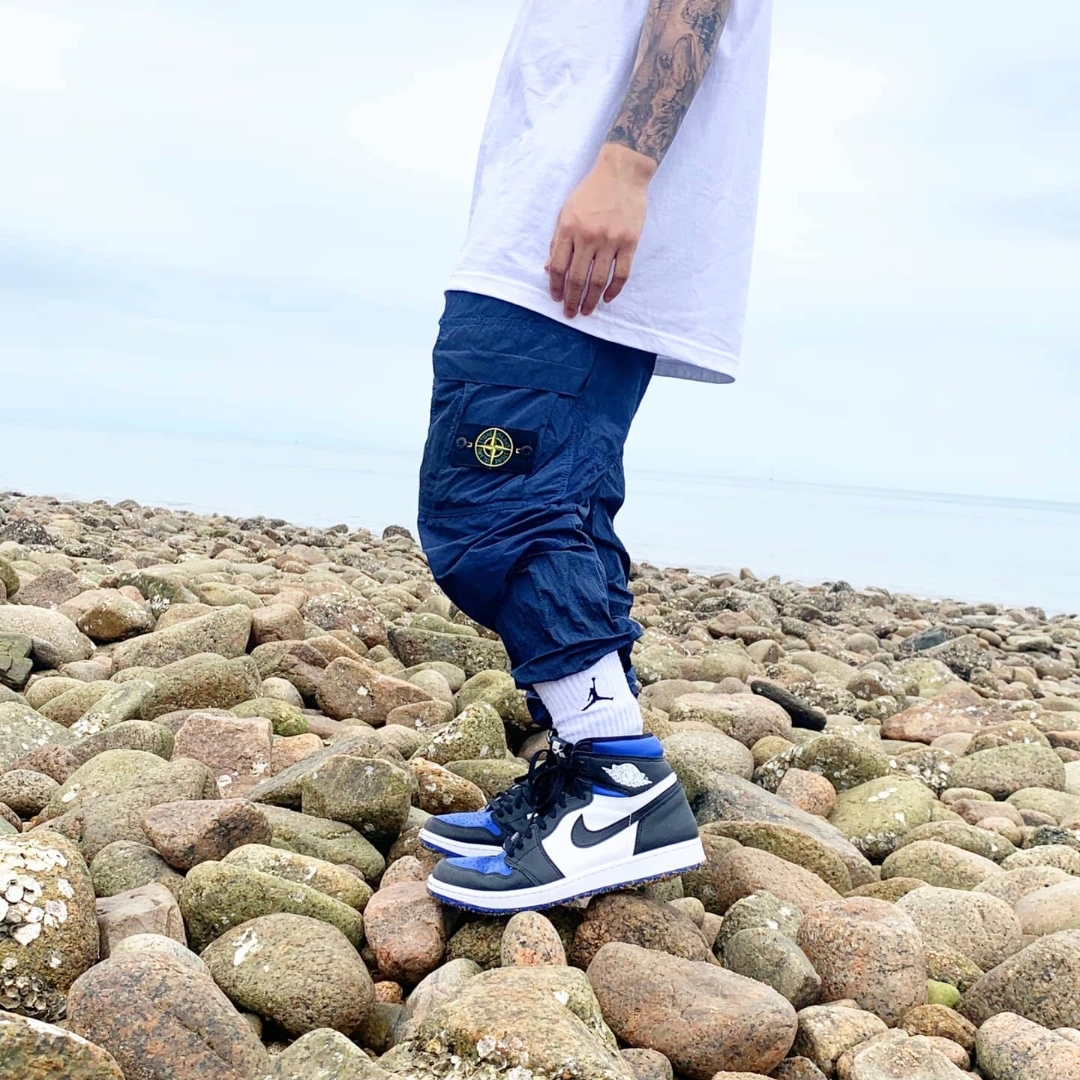 Jordan 1 Retro High OG Royal Toe 착용 스타일