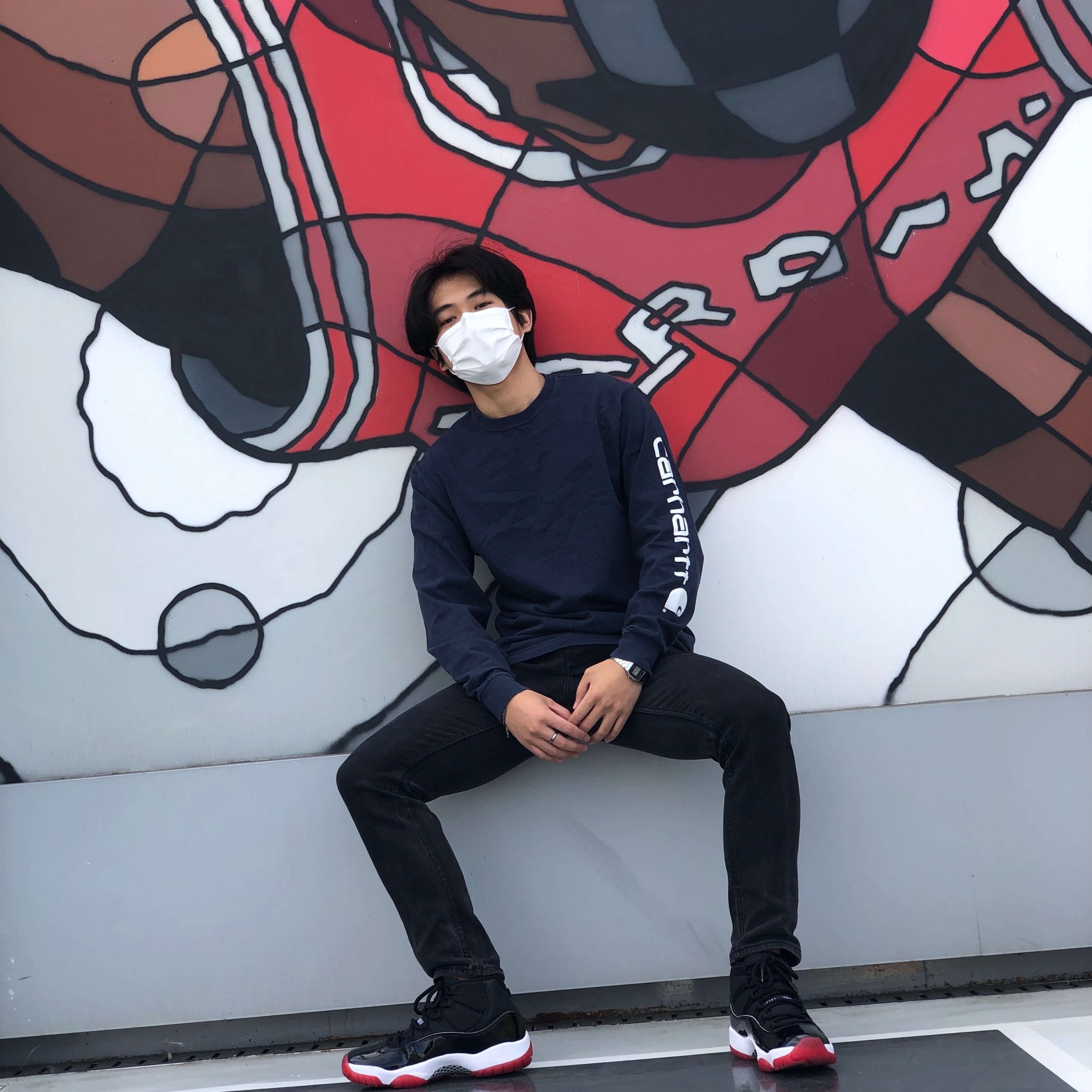 Jordan 11 Retro Bred 2019 착용 스타일