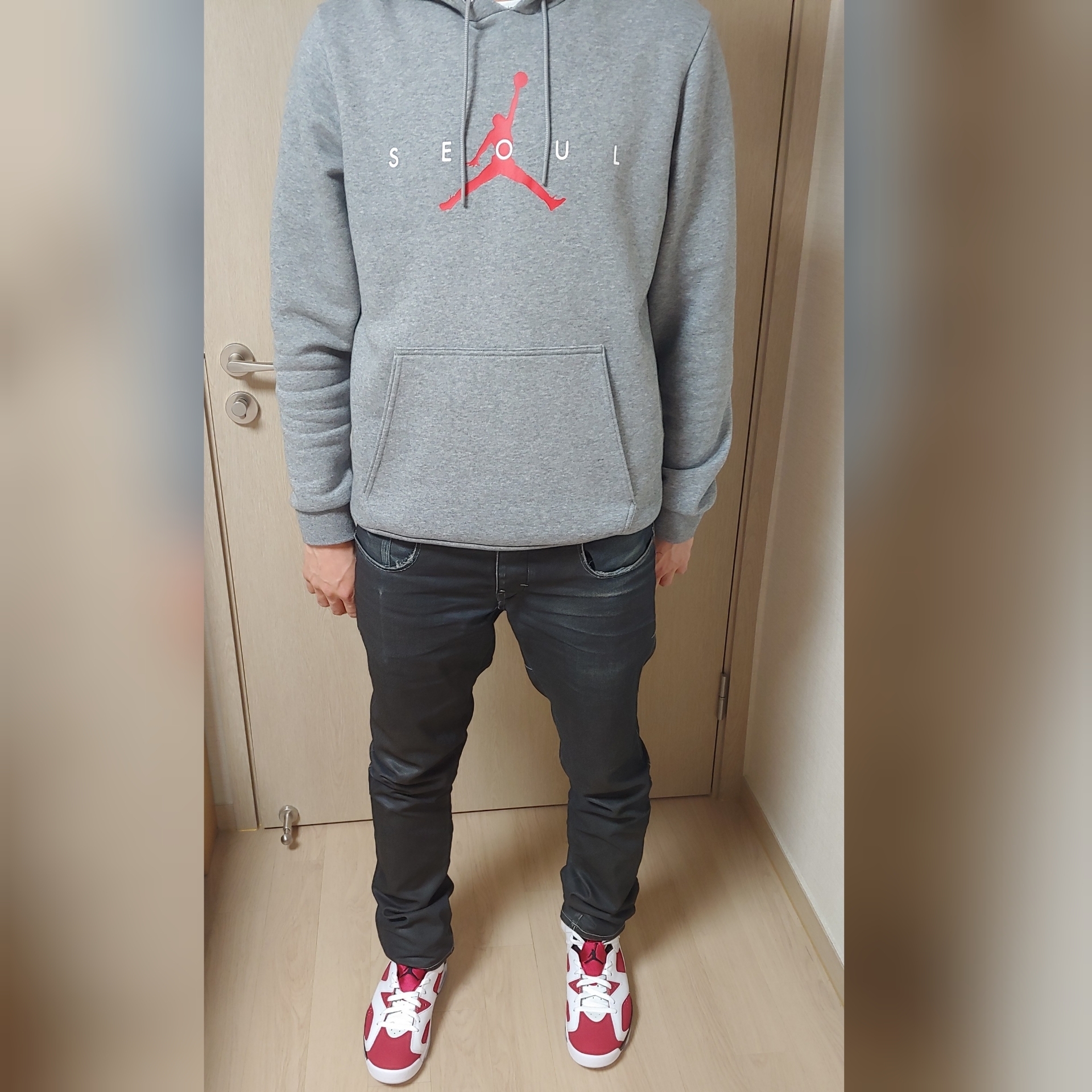 Jordan 6 Retro Carmine 2021 착용 스타일