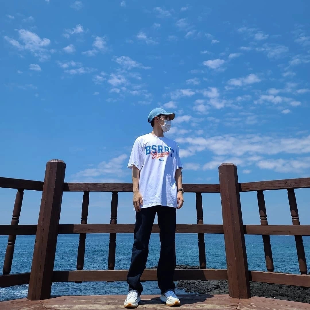 Converse x JW Anderson Run Star Hike Hi White 착용 스타일