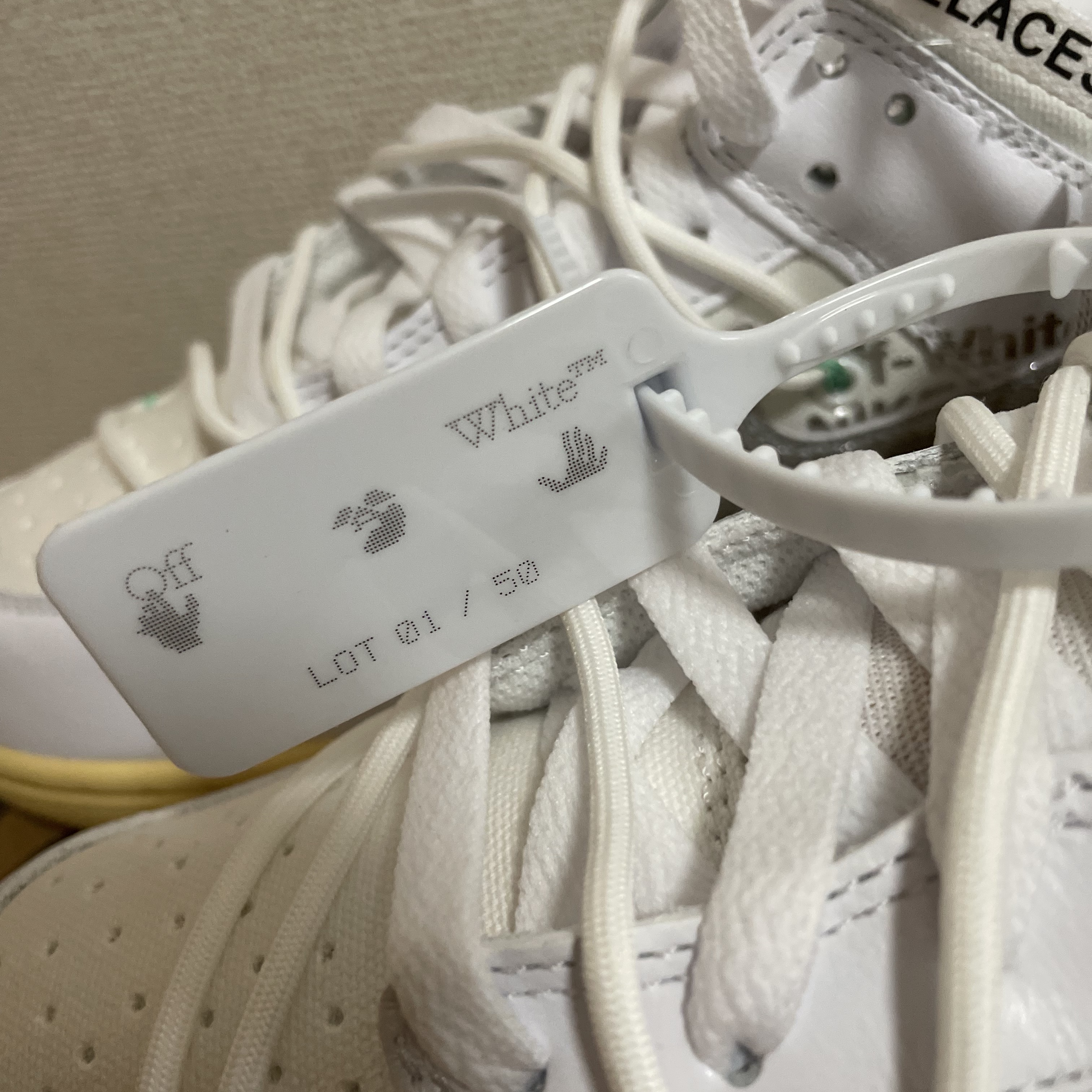 Nike x Off-White Dunk Low The 50 - Lot 1 착용 스타일 - 3