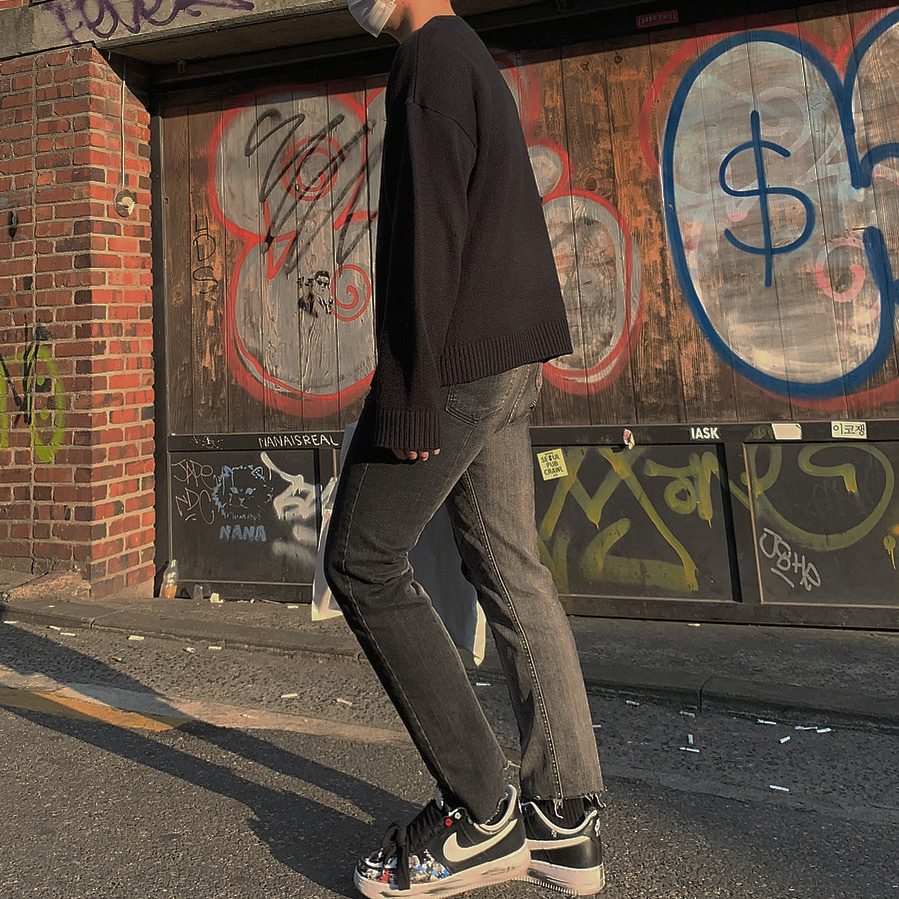 Nike x Peaceminusone Air Force 1 Low Para-Noise 착용 스타일