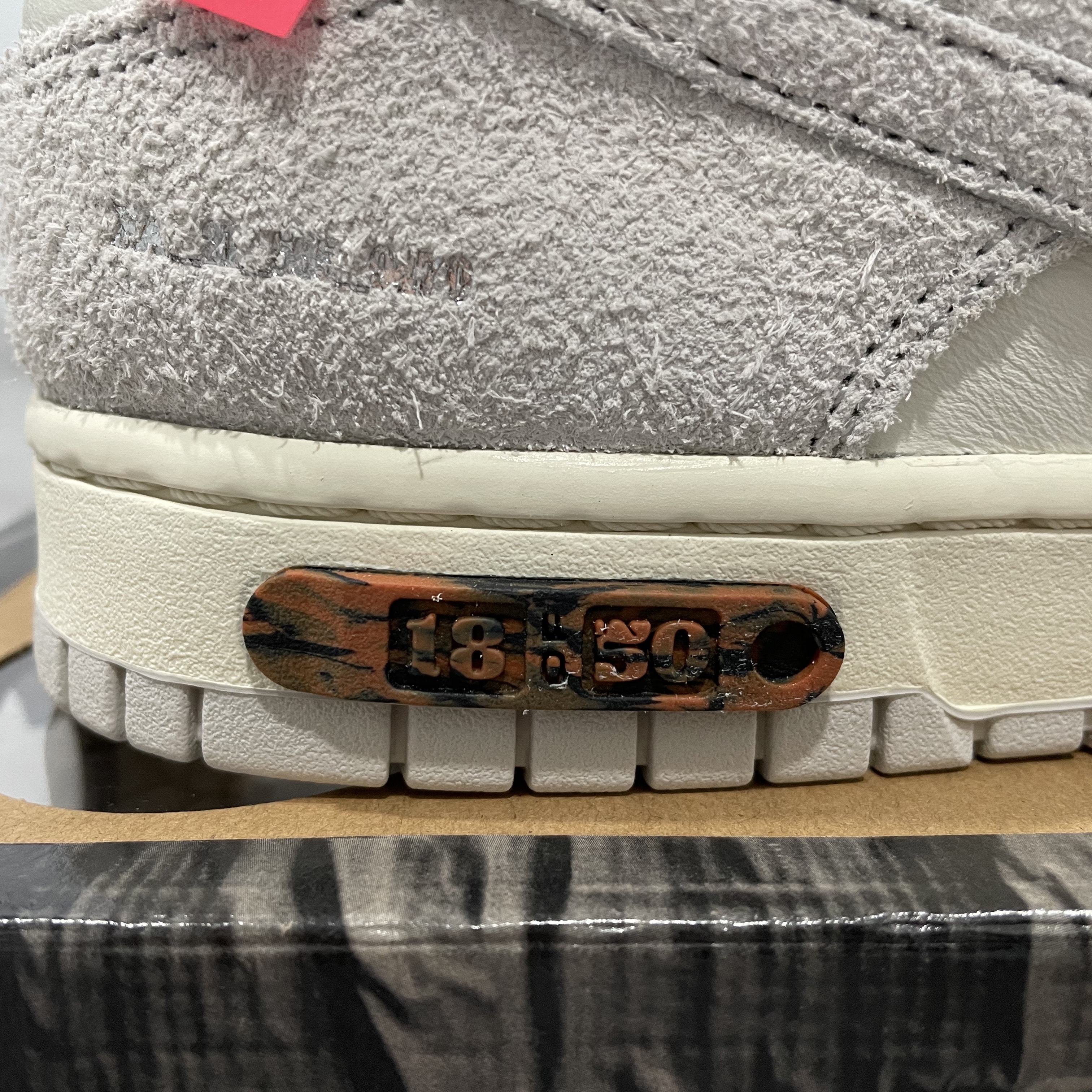 Nike x Off-White Dunk Low The 50 - Lot 18 착용 스타일 - 2