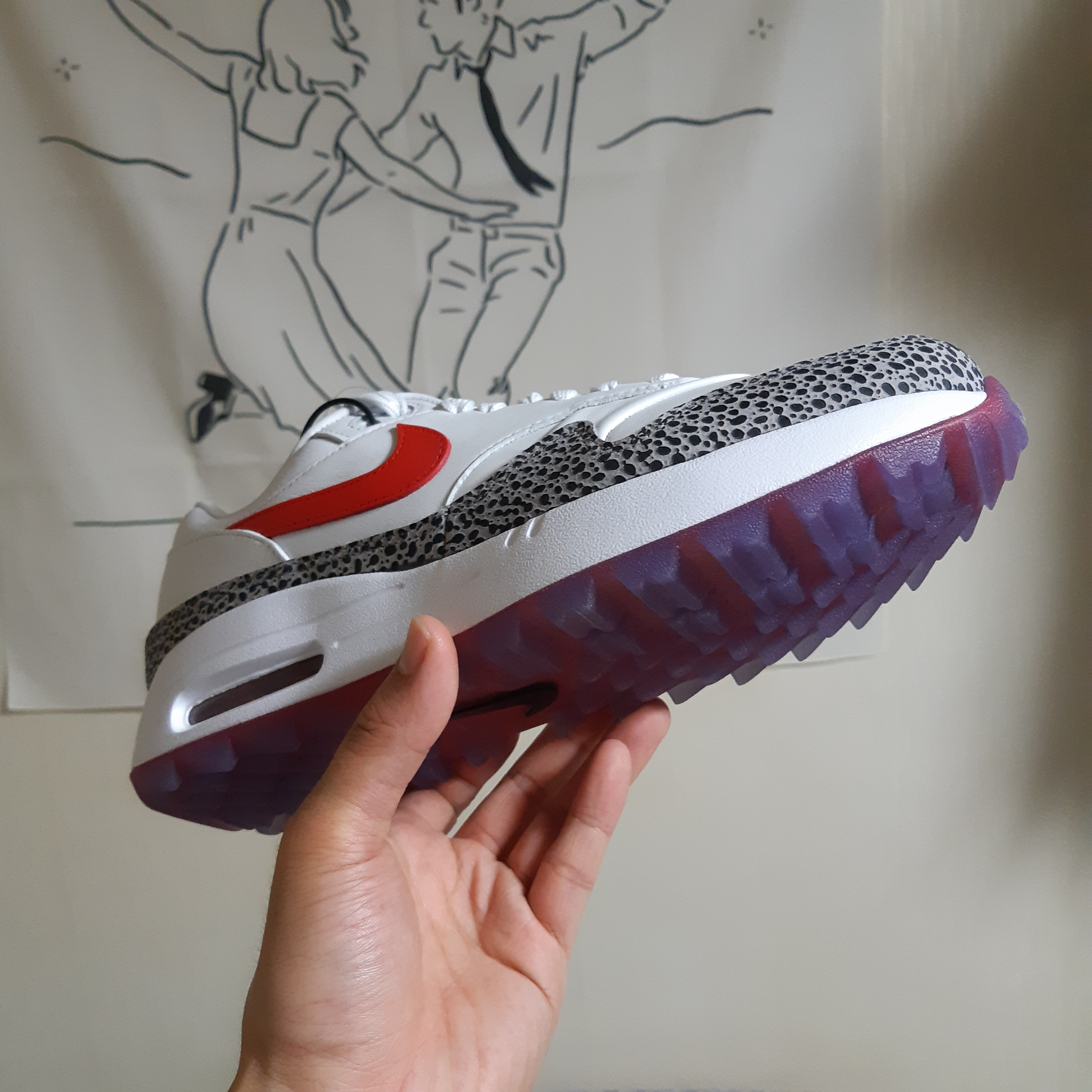 Nike Air Max 1 G Safari 착용 스타일 - 2
