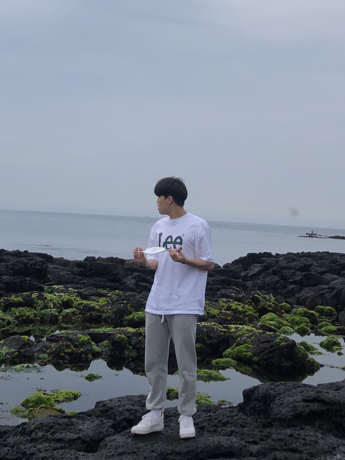 Nike Air Force 1 '07 Low White 착용 스타일