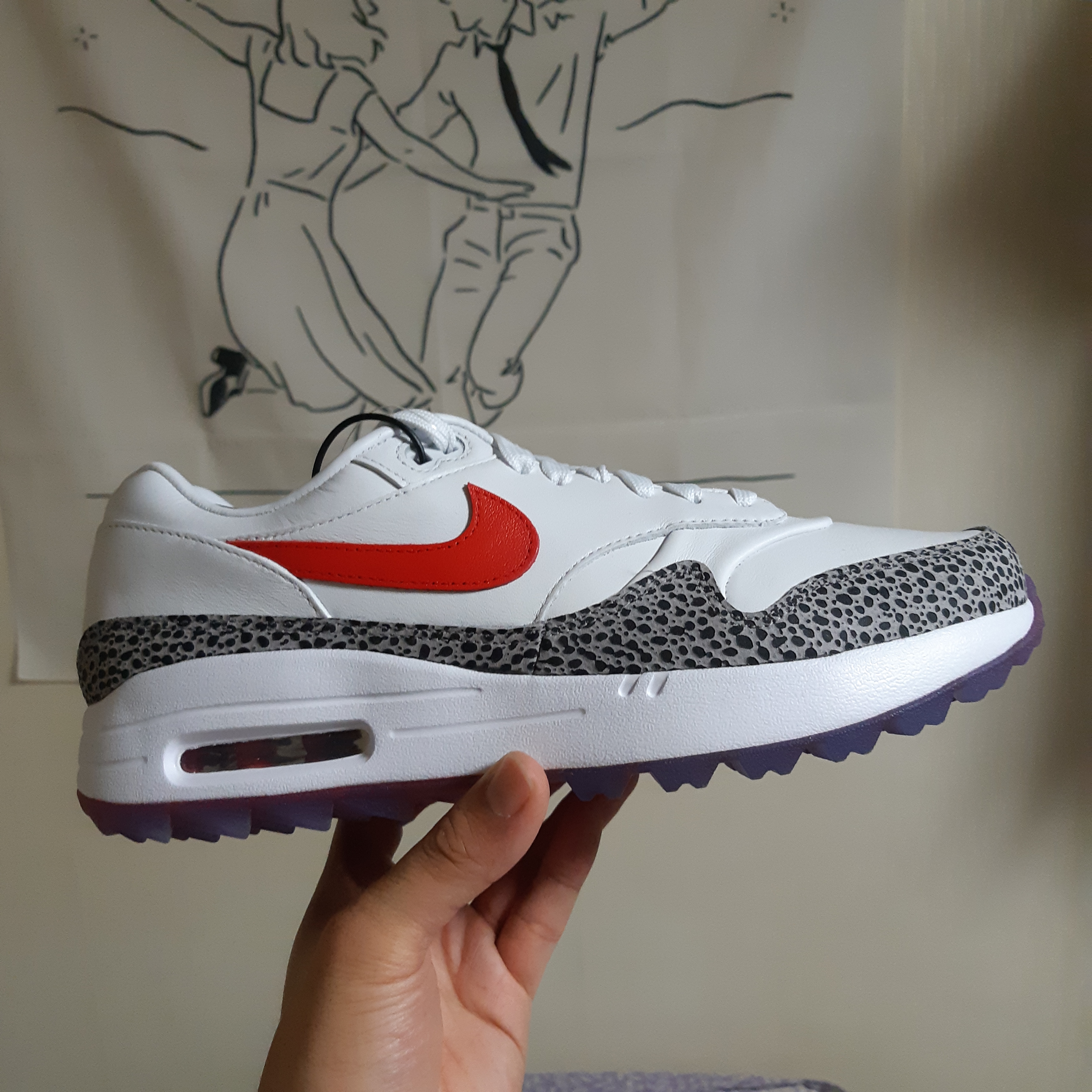 Nike Air Max 1 G Safari 착용 스타일 - 1