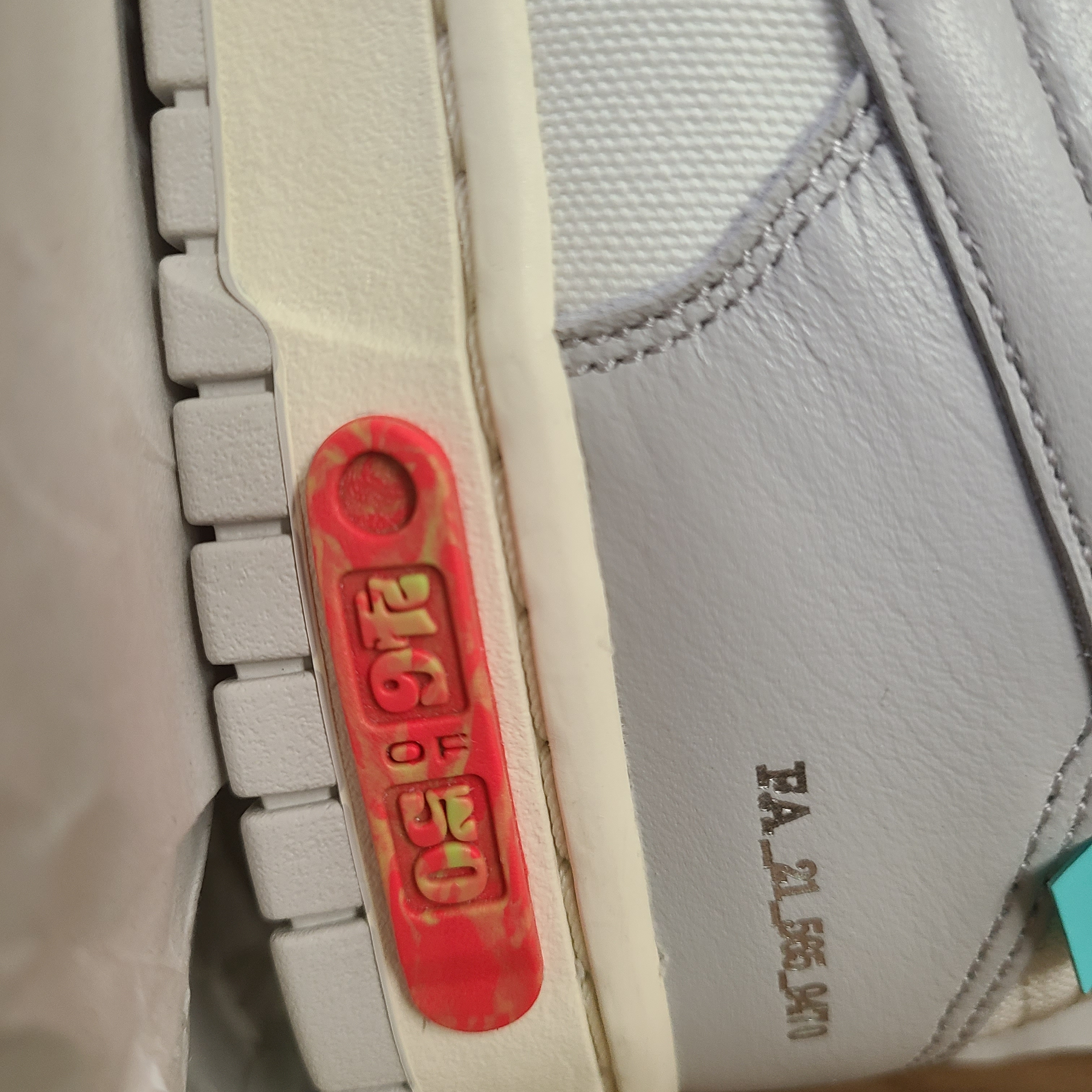 Nike x Off-White Dunk Low The 50 - Lot 46 착용 스타일 - 1