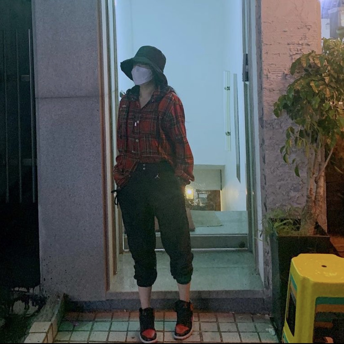 (GS) Jordan 1 Mid Bred Banned 2020 착용 스타일 - 2