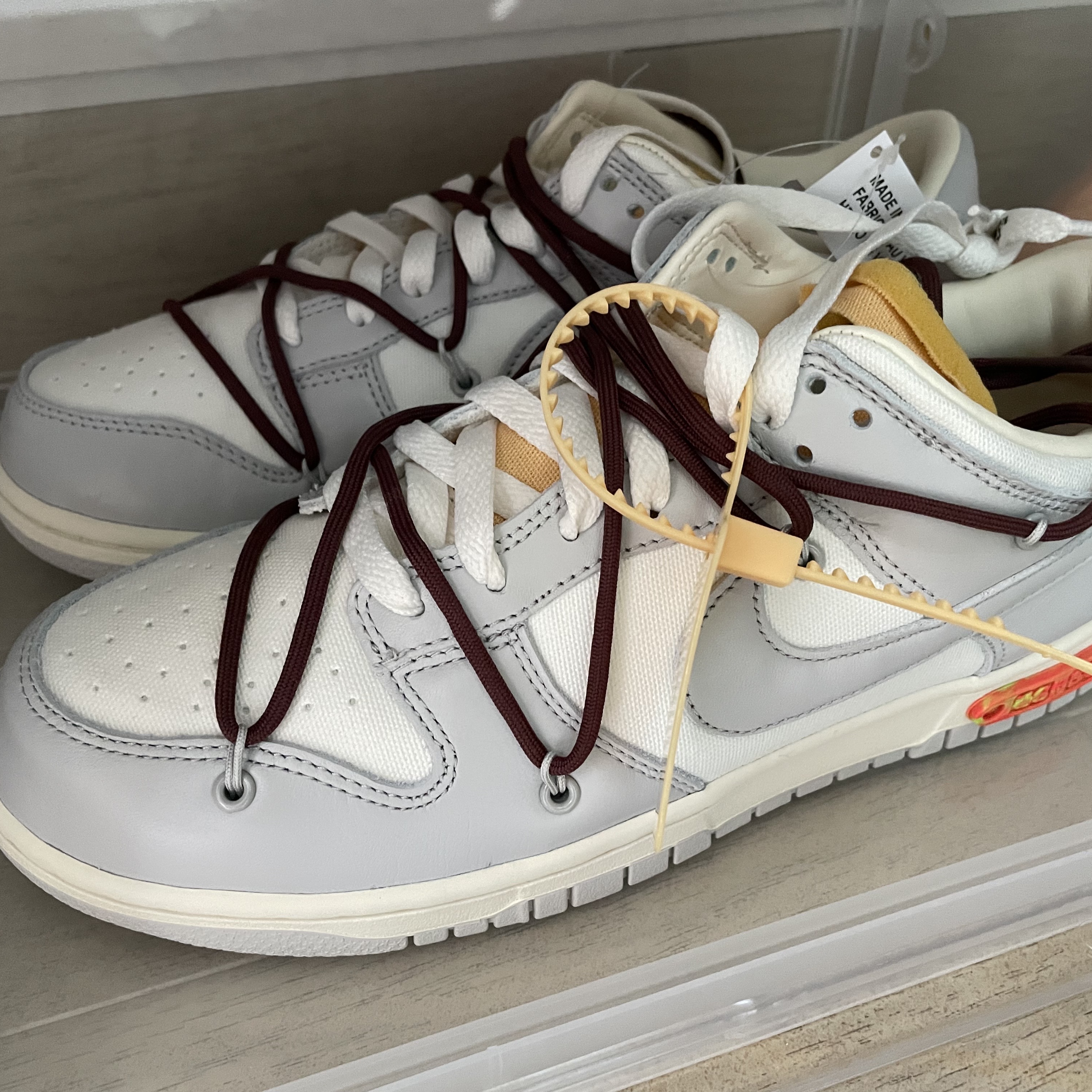 Nike x Off-White Dunk Low The 50 - Lot 46 착용 스타일