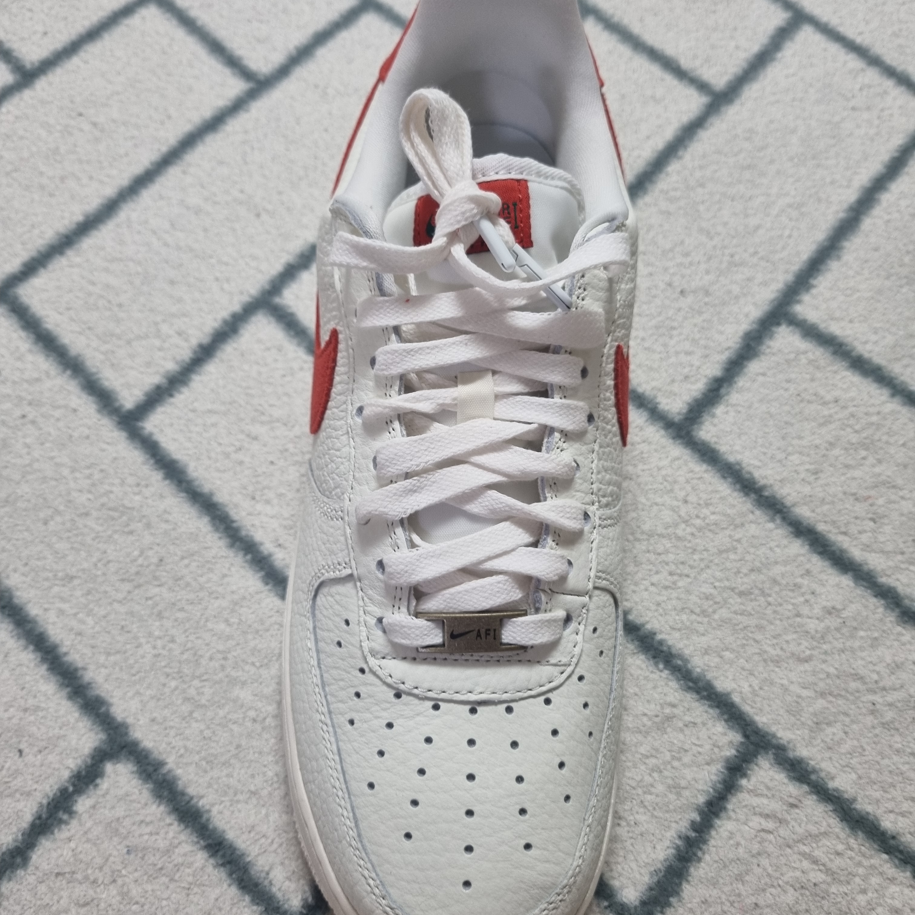 Nike Air Force 1 '07 Craft Mantra Orange 착용 스타일 - 1