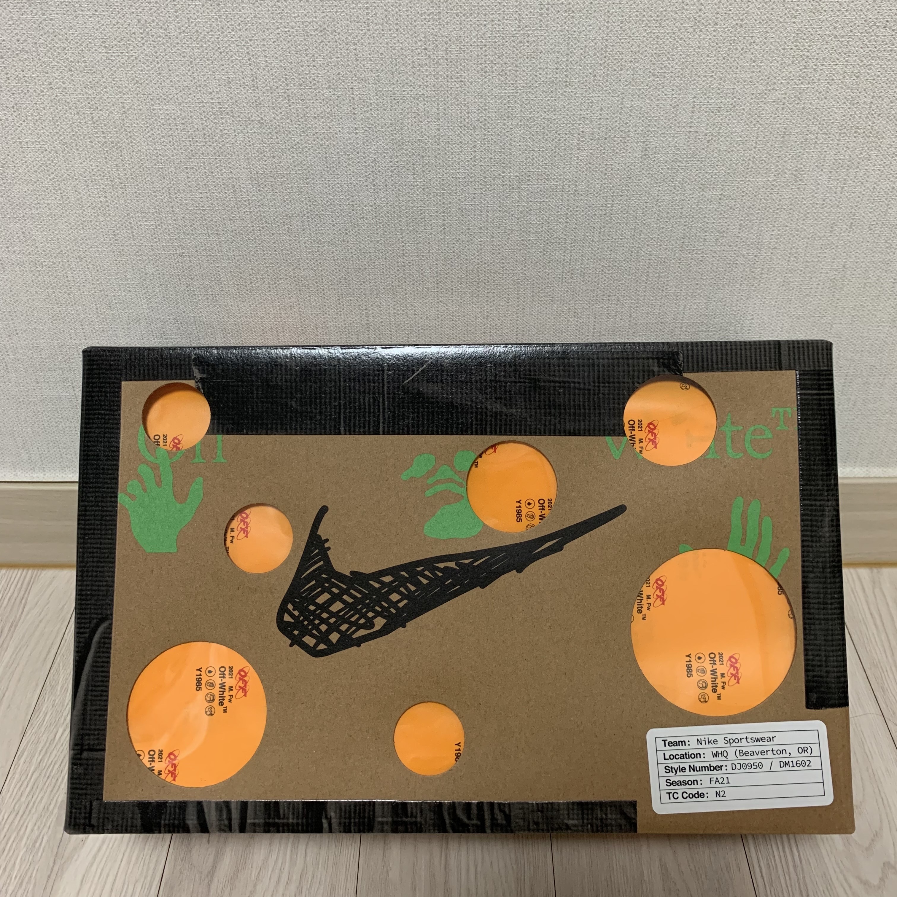 Nike x Off-White Dunk Low The 50 - Lot 46 착용 스타일 - 3