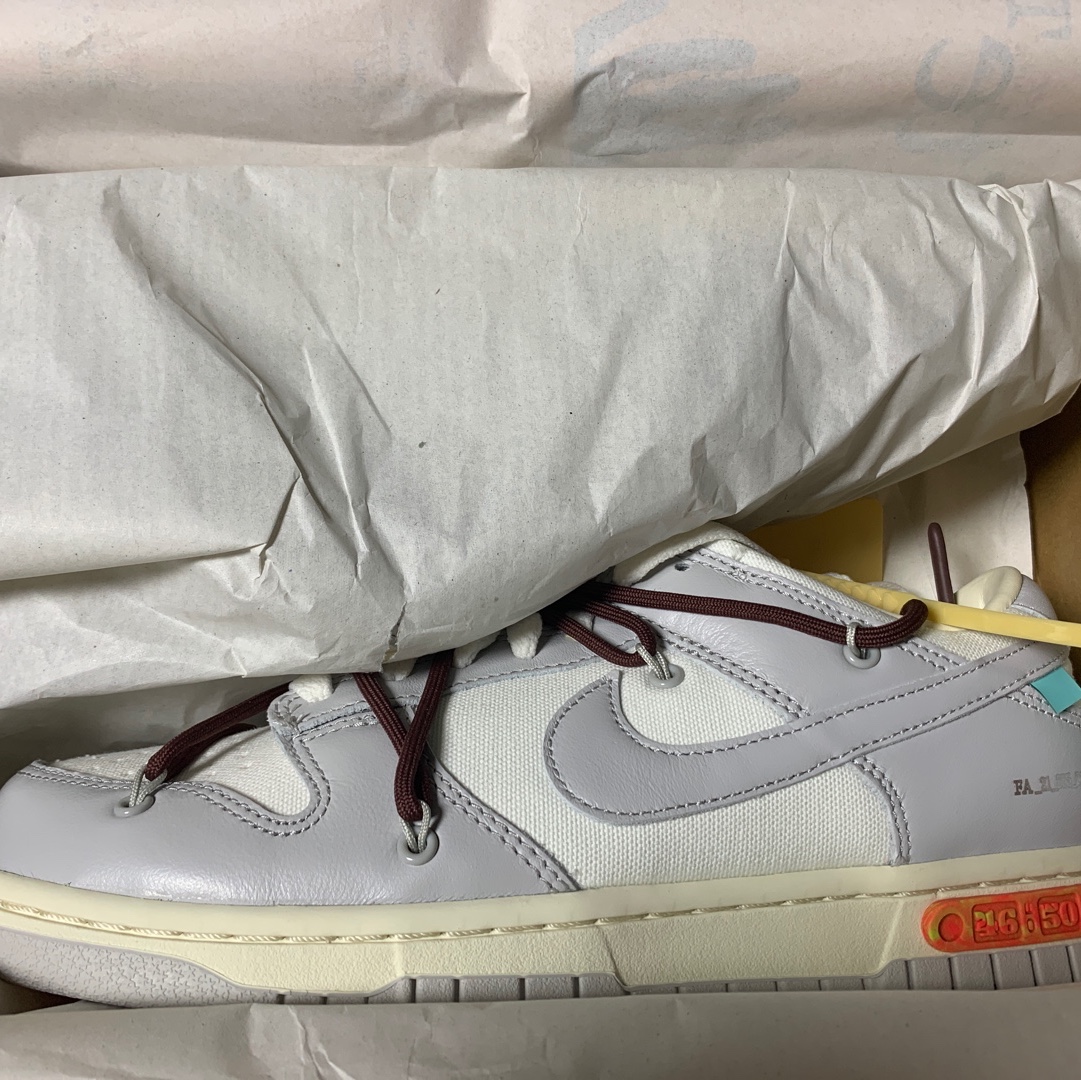 Nike x Off-White Dunk Low The 50 - Lot 46 착용 스타일