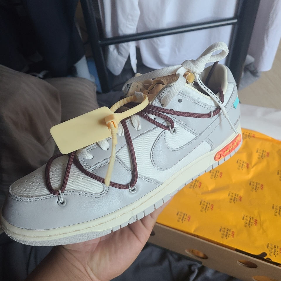 Nike x Off-White Dunk Low The 50 - Lot 46 착용 스타일