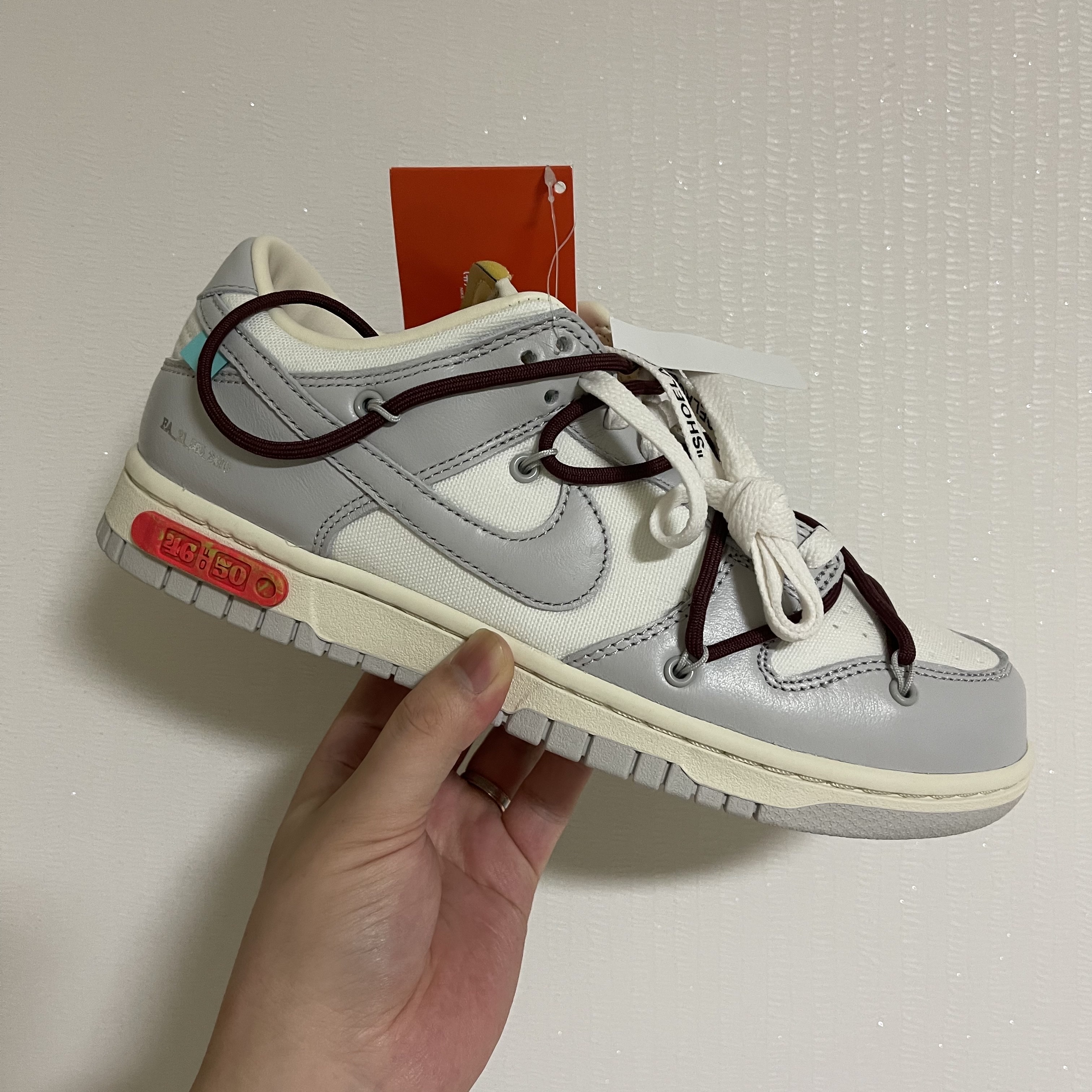 Nike x Off-White Dunk Low The 50 - Lot 46 착용 스타일 - 3