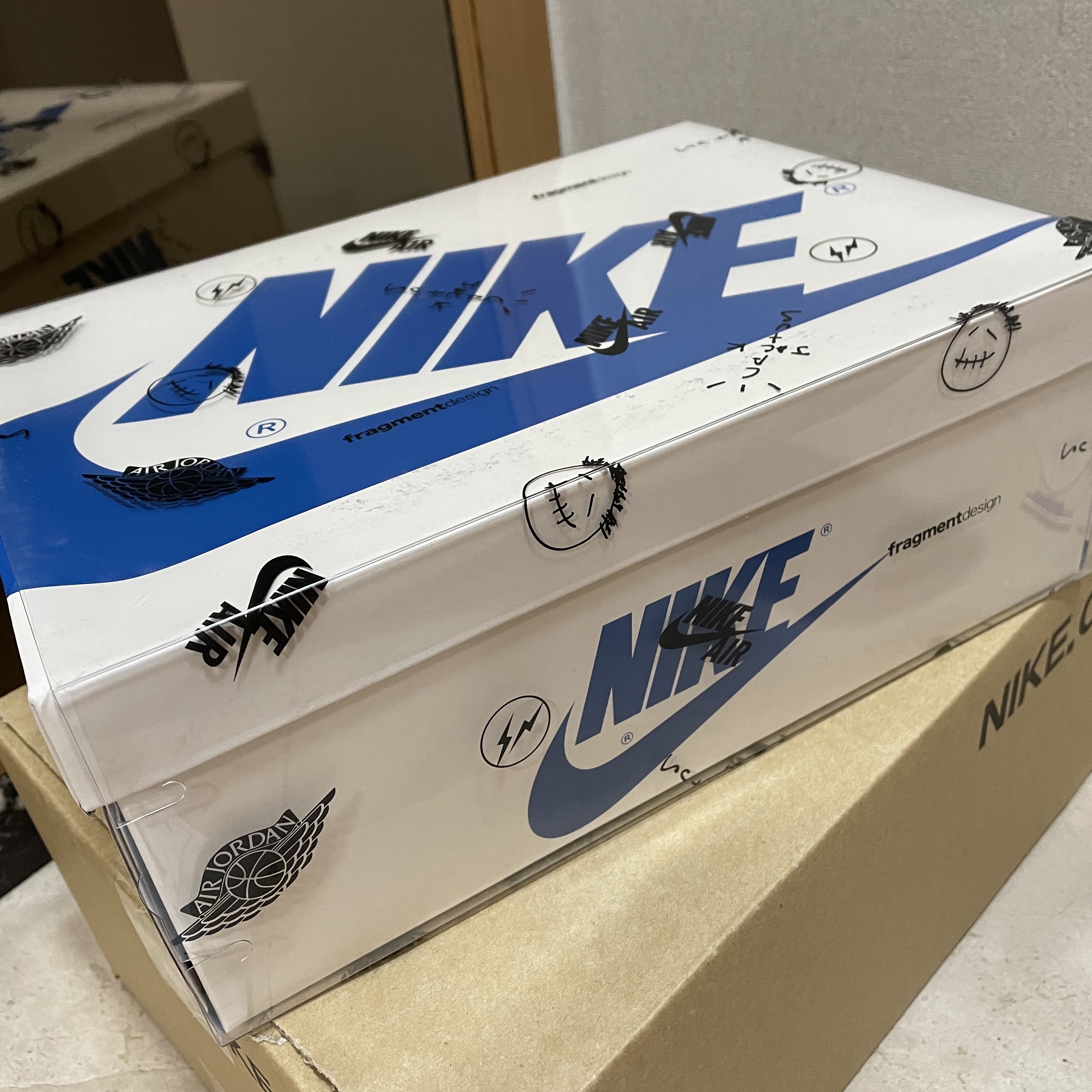 Jordan 1 x Travis Scott x Fragment Retro Low OG SP Military Blue 착용 스타일
