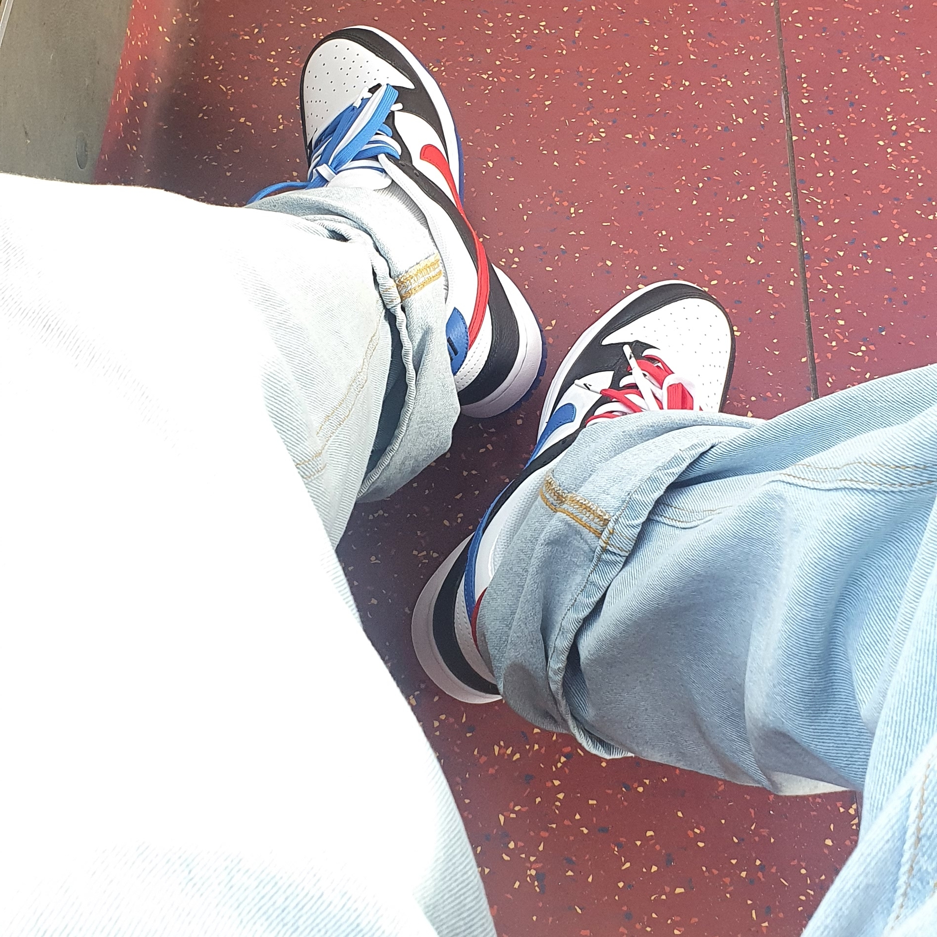 Nike Dunk Low SE Seoul, Nike x Ambush Dunk High Deep Royal Blue 착용 스타일 - 2