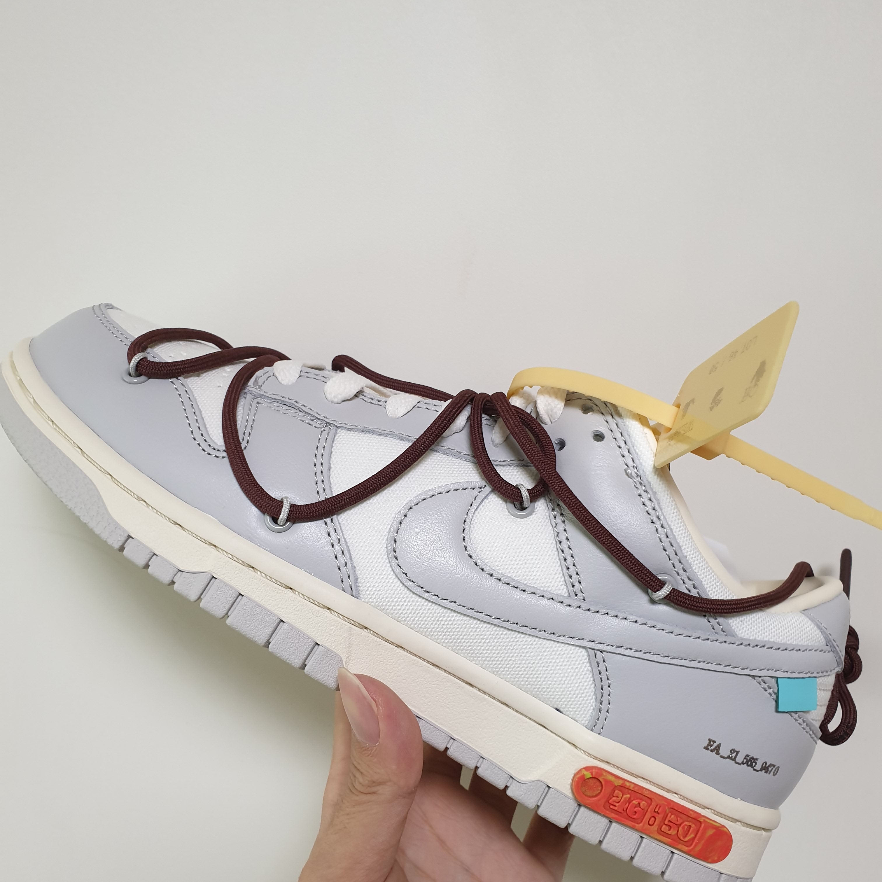 Nike x Off-White Dunk Low The 50 - Lot 46 착용 스타일