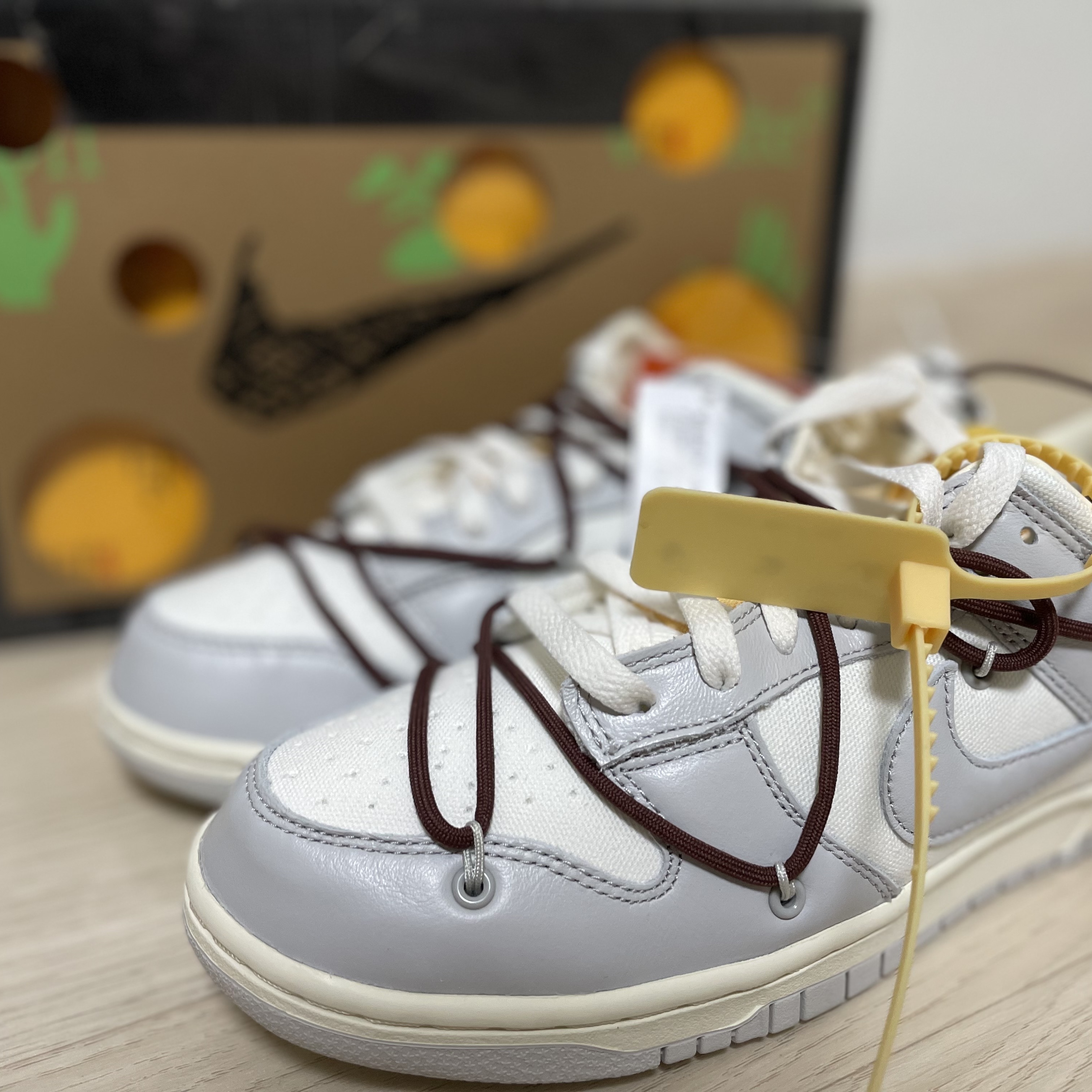 Nike x Off-White Dunk Low The 50 - Lot 46 착용 스타일