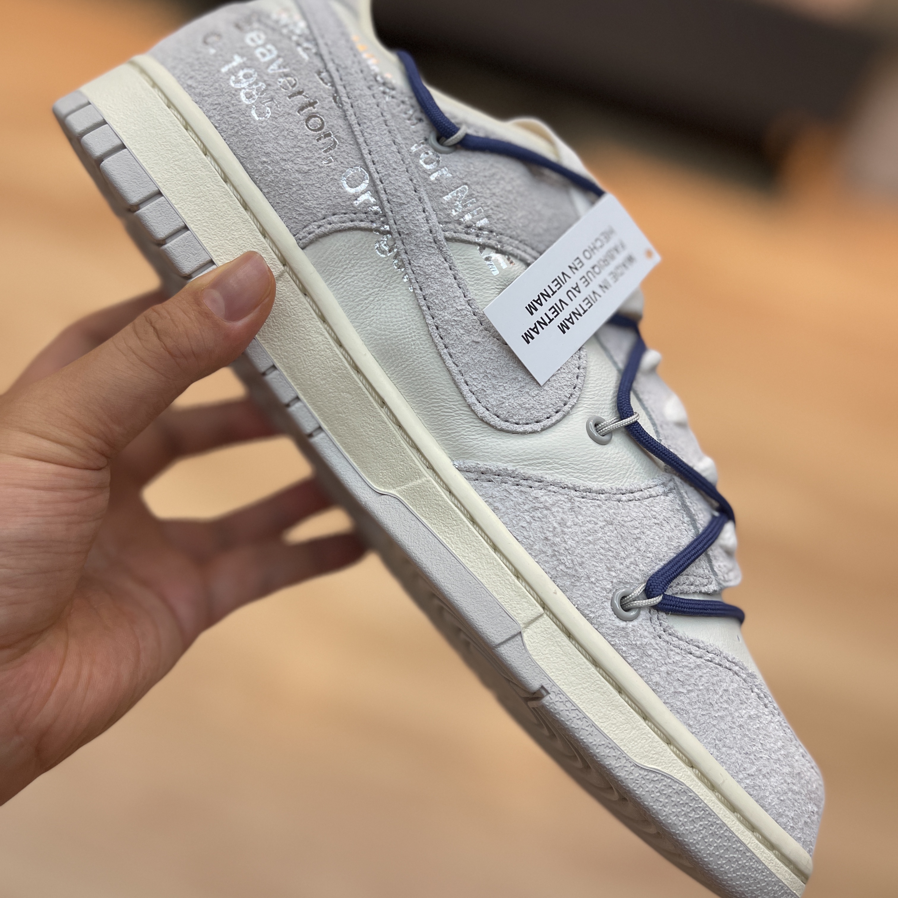 Nike x Off-White Dunk Low The 50 - Lot 18 착용 스타일 - 2