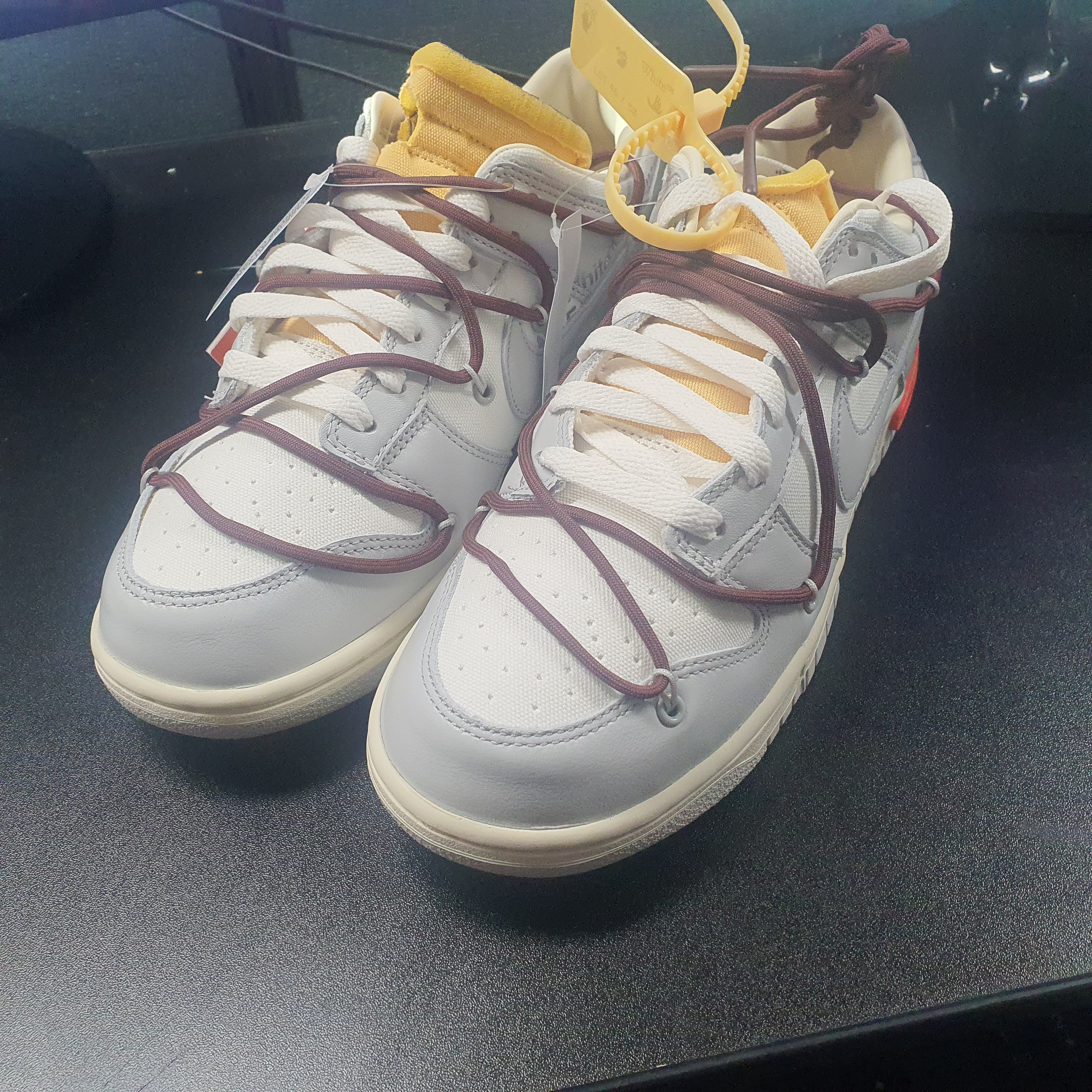 Nike x Off-White Dunk Low The 50 - Lot 46 착용 스타일 - 2