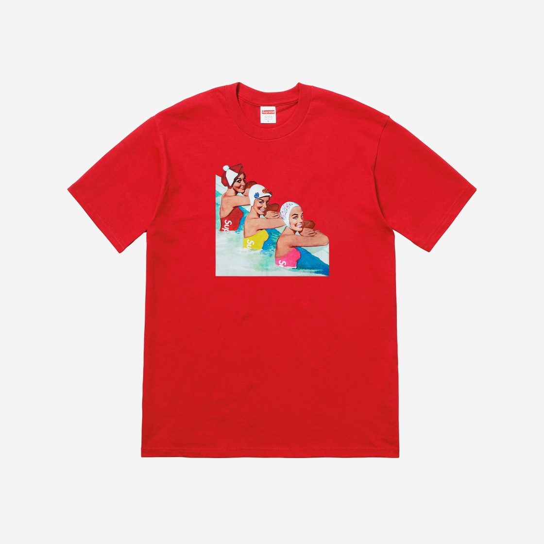 Supreme Swimmers T-Shirt Red - 18SS 상세 이미지 1