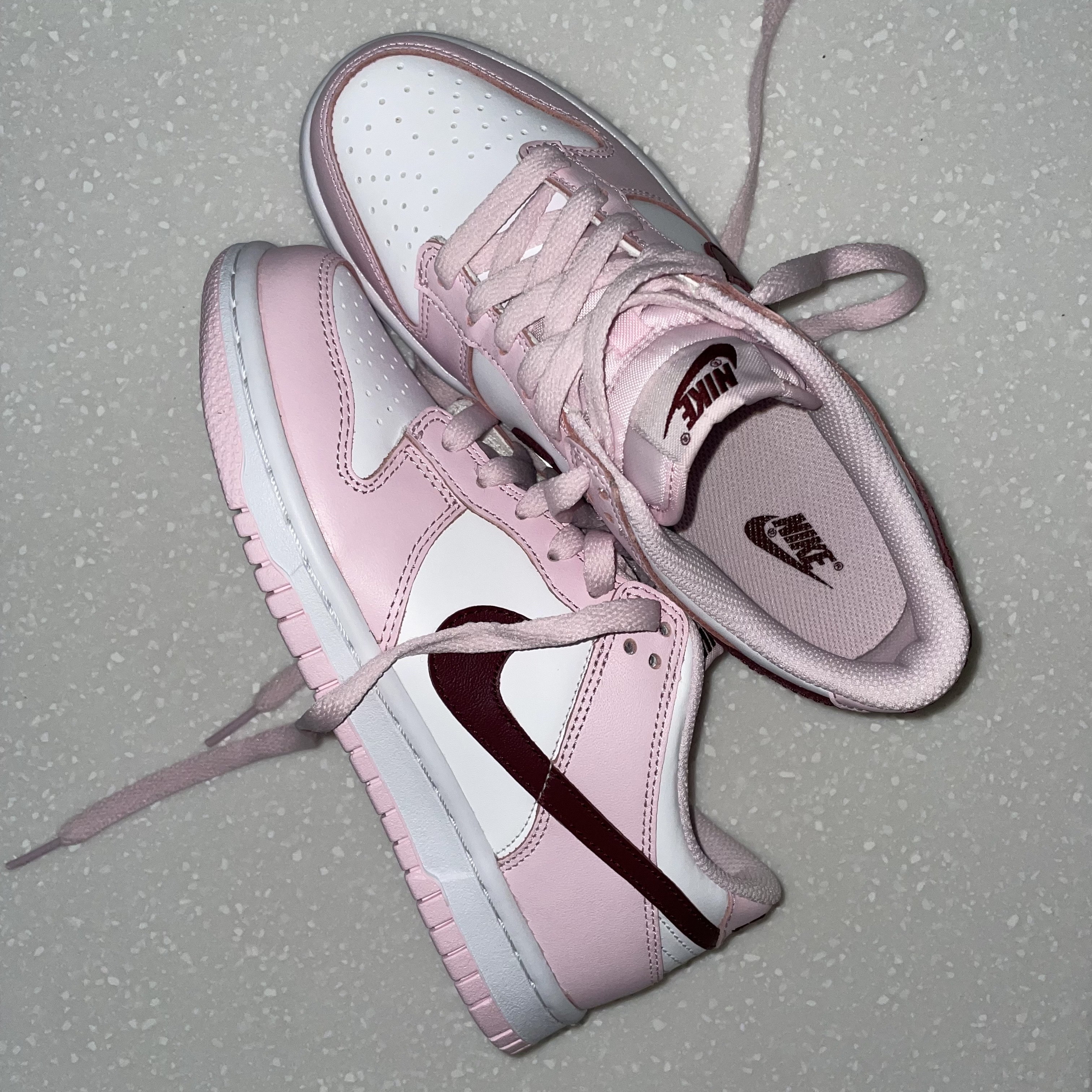 (GS) Nike Dunk Low Pink Foam 착용 스타일