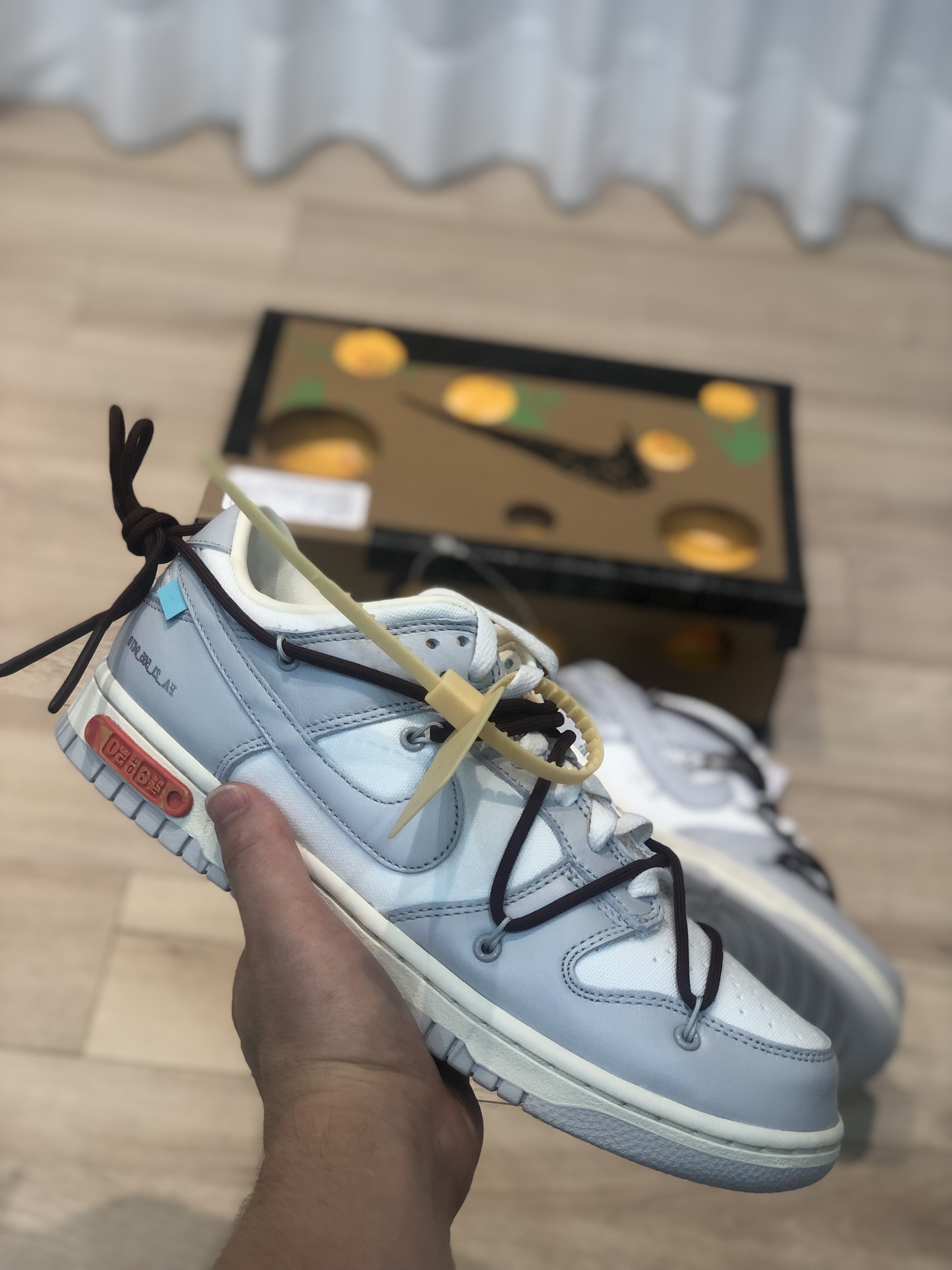 Nike x Off-White Dunk Low The 50 - Lot 46 착용 스타일 - 1