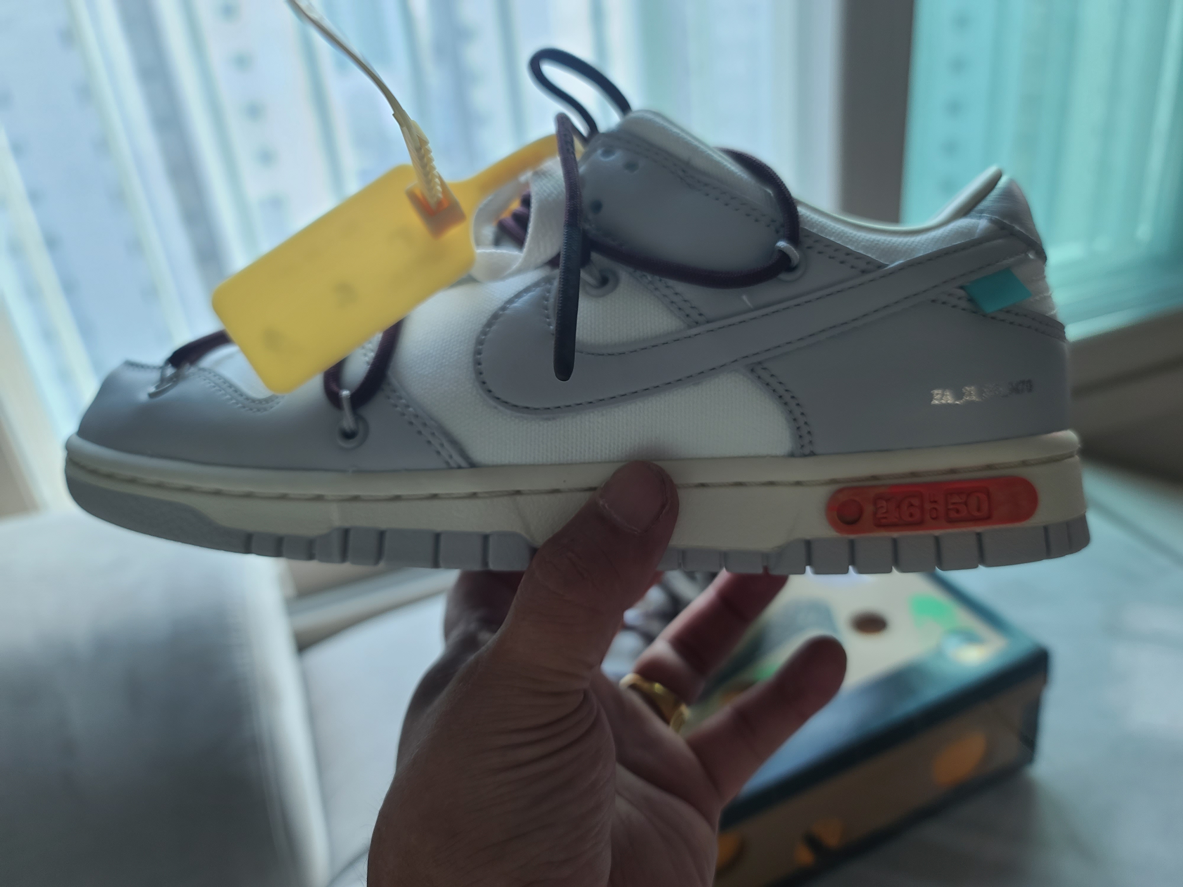 Nike x Off-White Dunk Low The 50 - Lot 46 착용 스타일 - 2