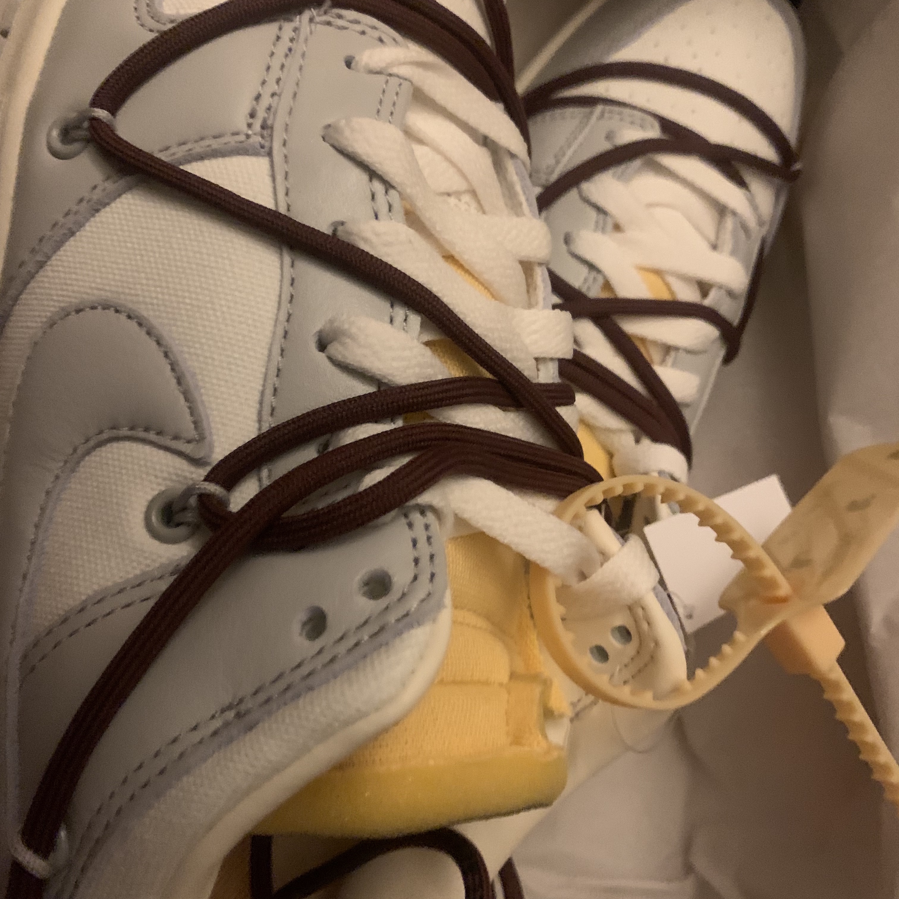 Nike x Off-White Dunk Low The 50 - Lot 46 착용 스타일 - 2