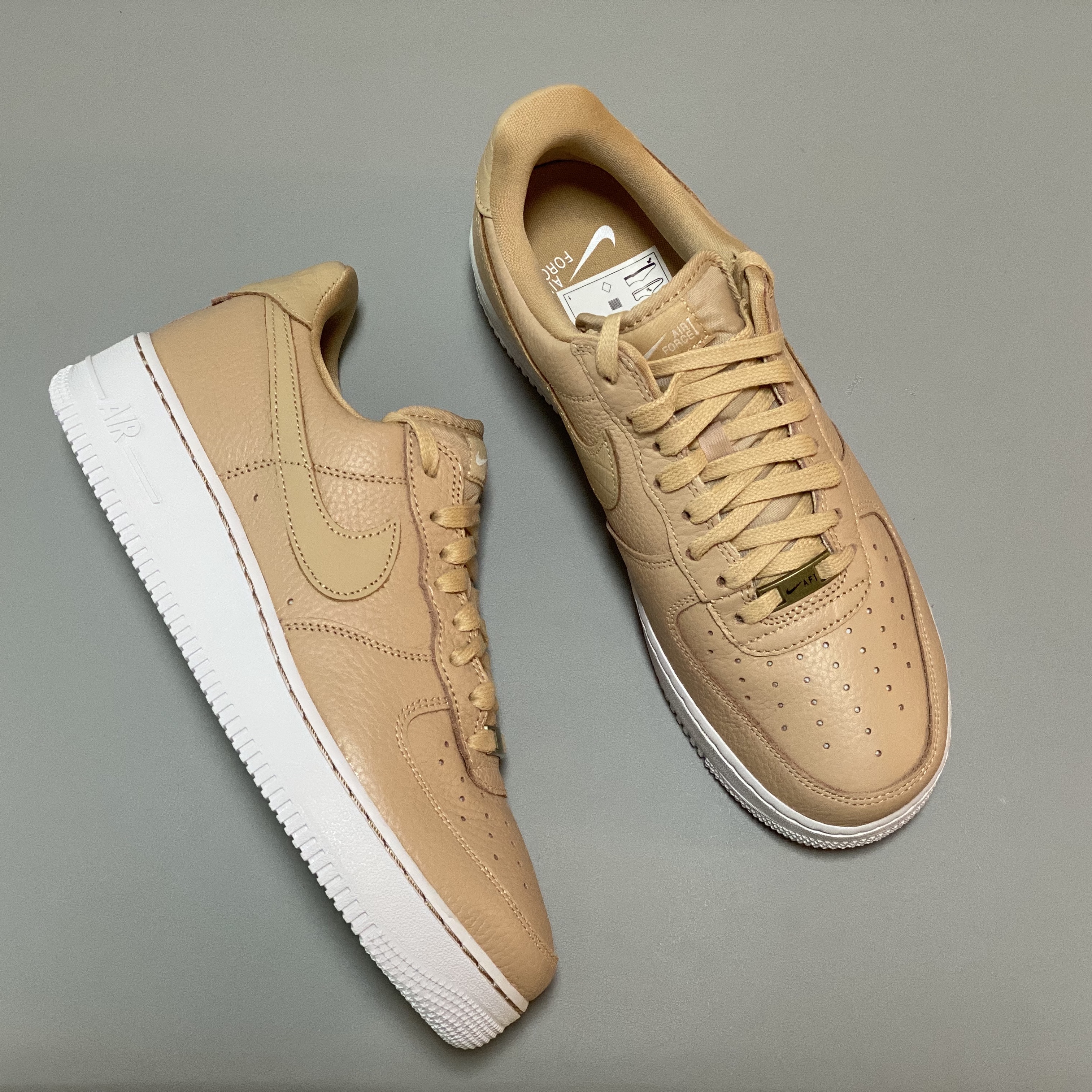 Nike Air Force 1 '07 Craft Vachetta Tan 착용 스타일 - 2