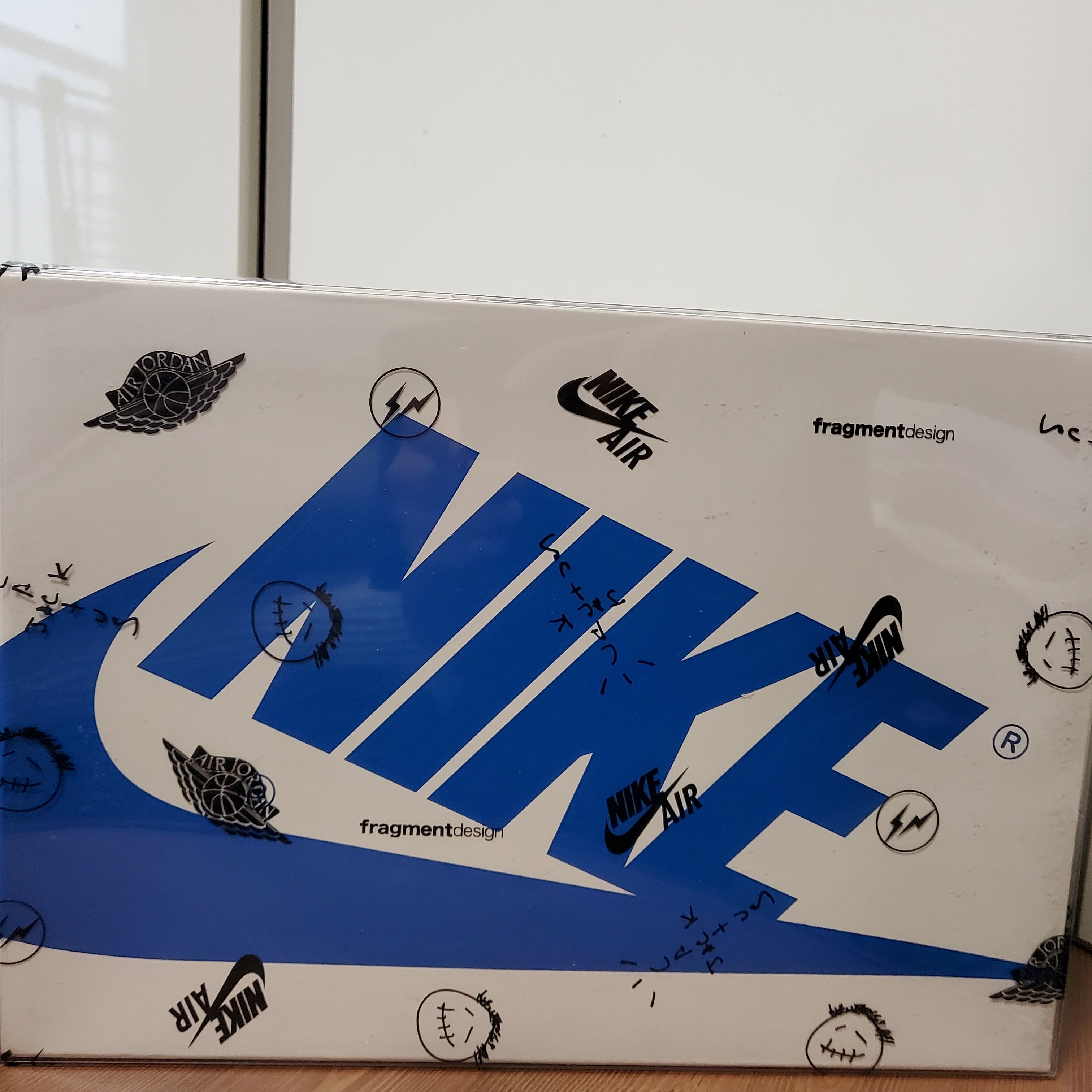 Jordan 1 x Travis Scott x Fragment Retro Low OG SP Military Blue 착용 스타일 - 1