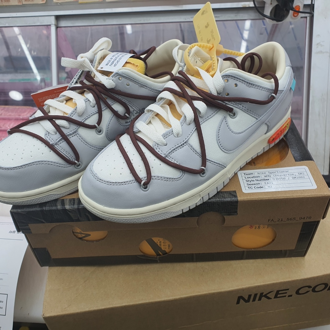 Nike x Off-White Dunk Low The 50 - Lot 46 착용 스타일 - 2