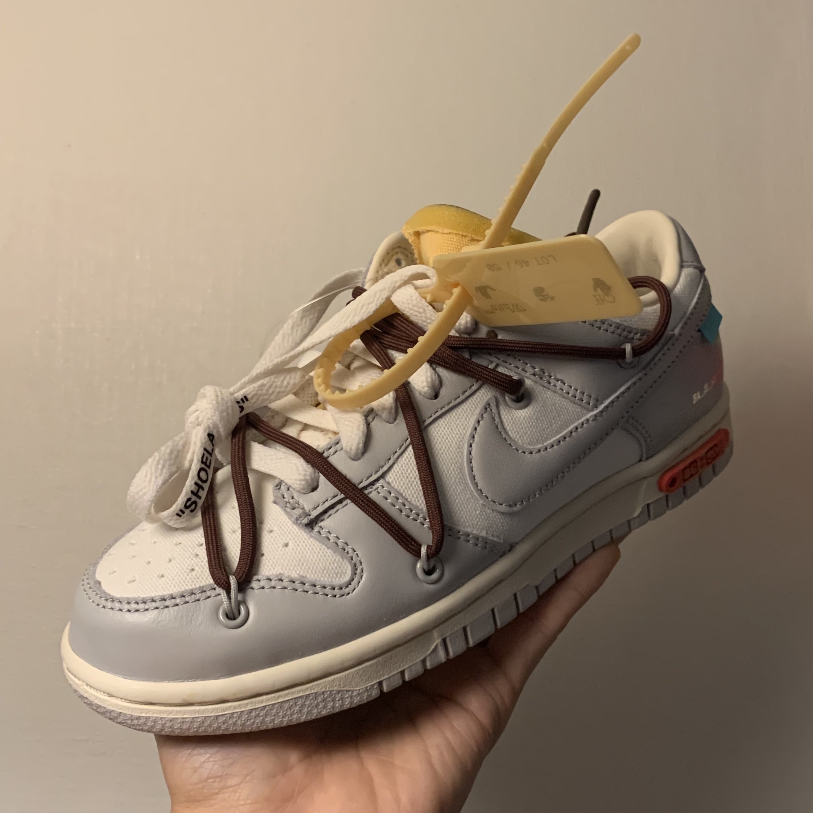 Nike x Off-White Dunk Low The 50 - Lot 46 착용 스타일 - 2