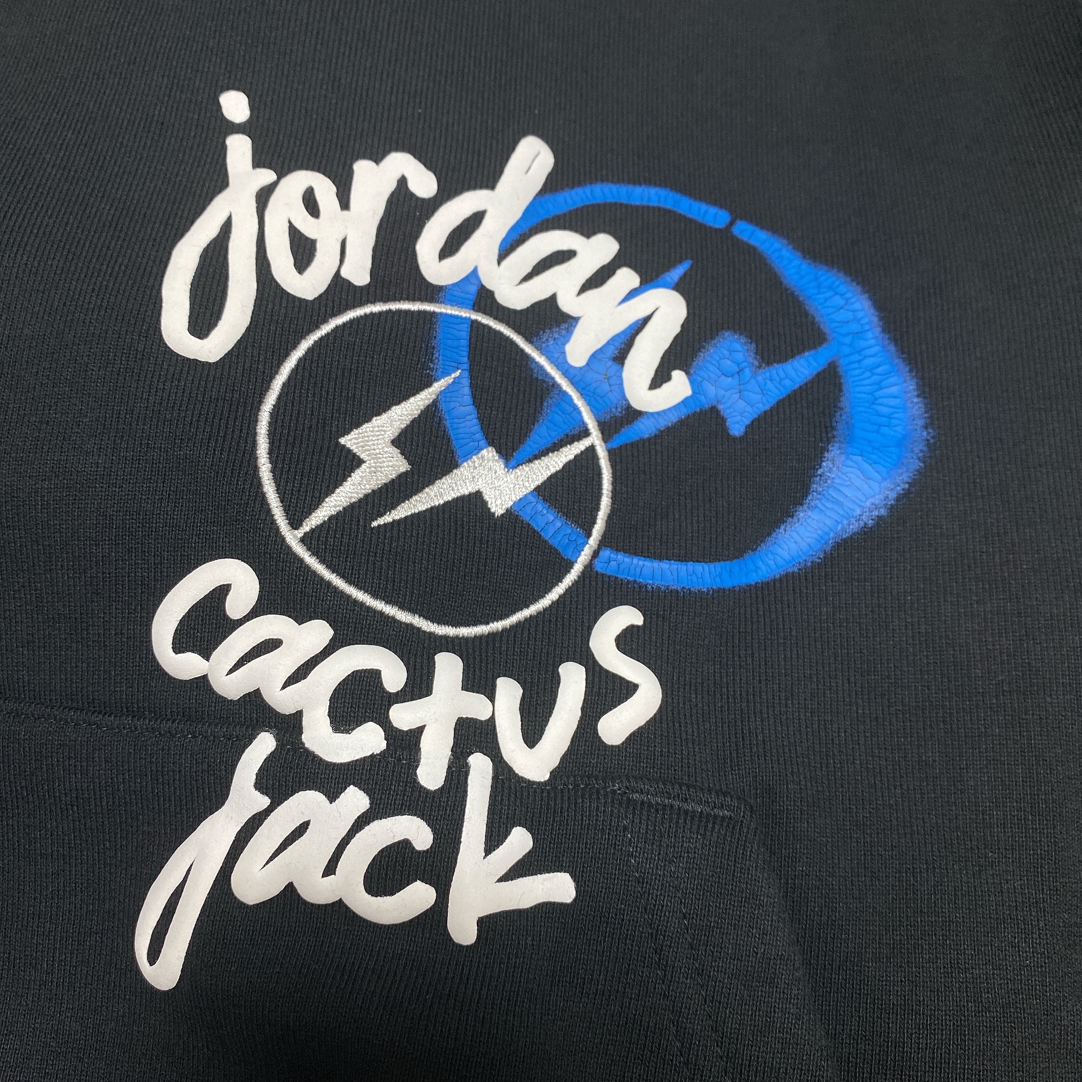 Jordan x Travis Scott x Fragment Hoodie Black (DJ0615-010) 착용 스타일 - 1