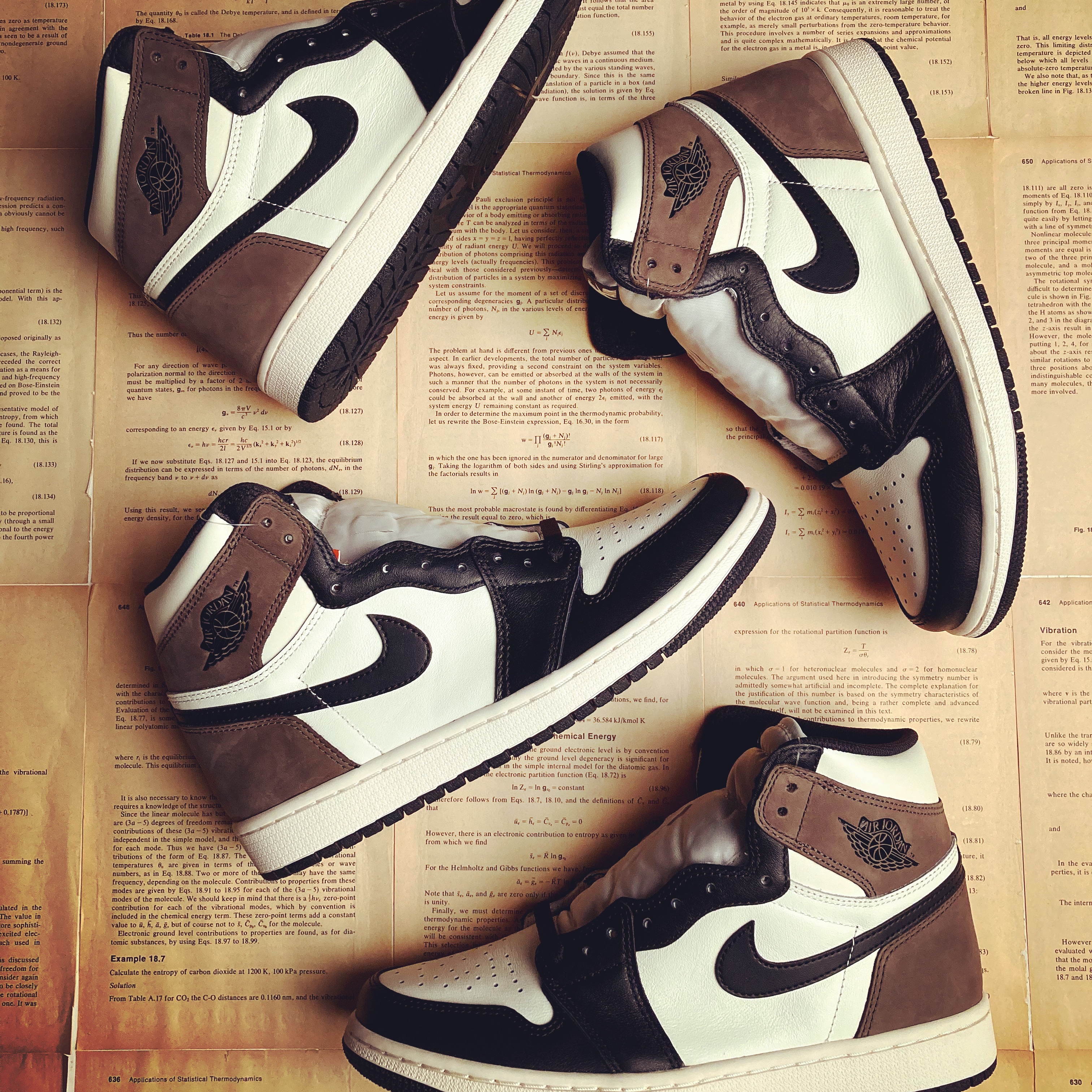 Jordan 1 Retro High OG Black Mocha 착용 스타일